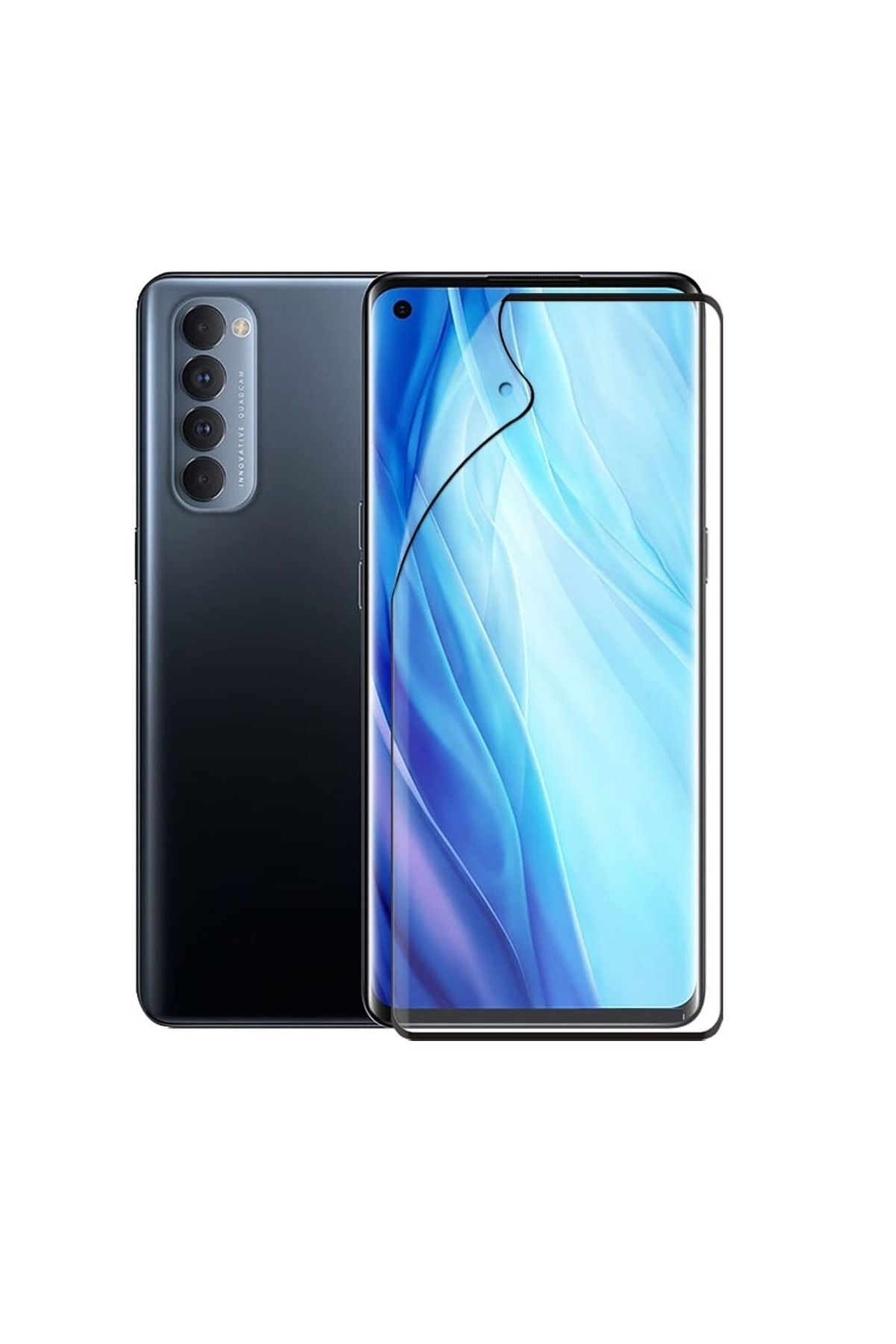 KVY Oppo Reno 4 Pro (cph2109) Uyumlu Nano Kırılmaz Cam Ekran Koruyucu