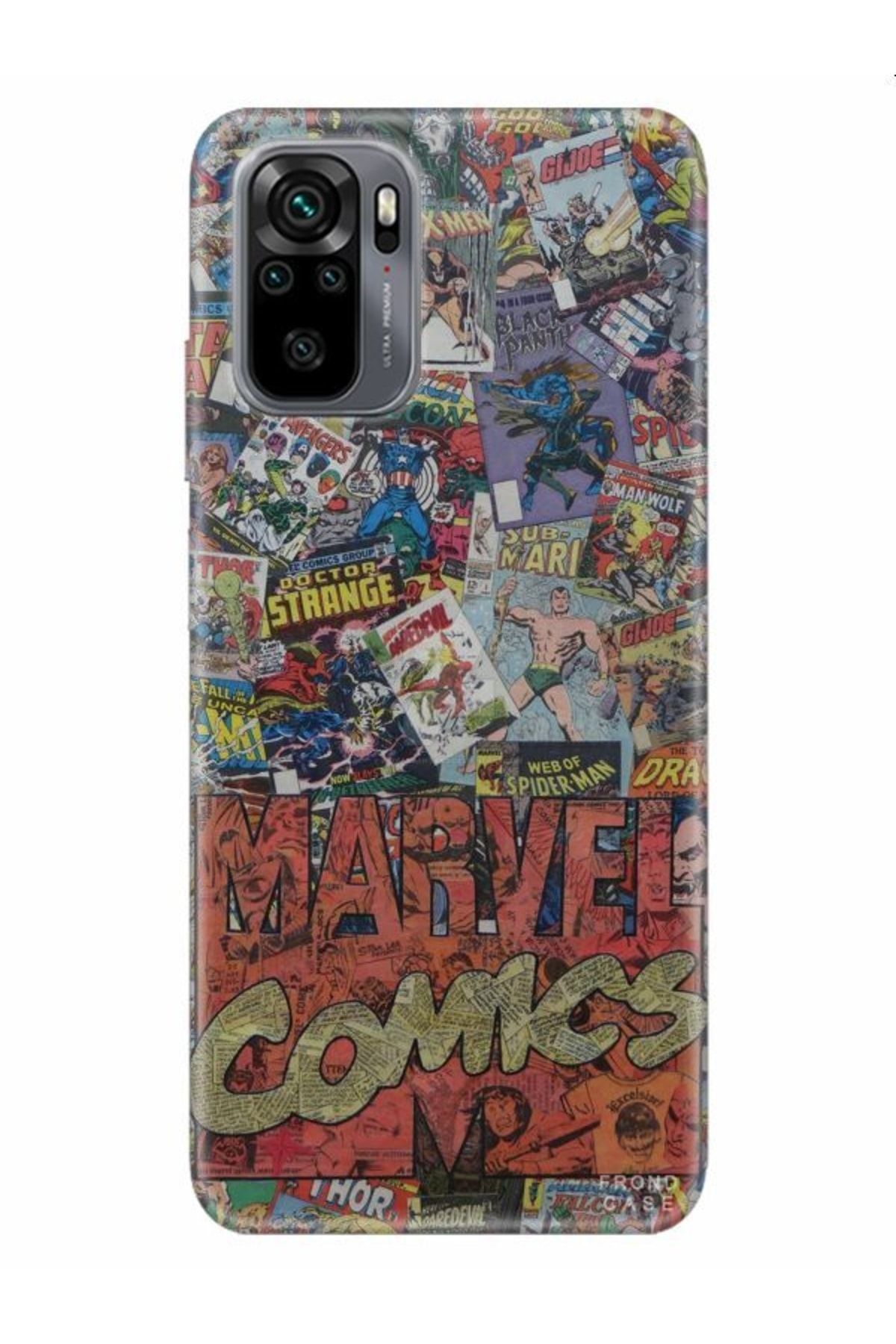 frondcase Redmi Note 10s Marvel Telefon Kılıfı