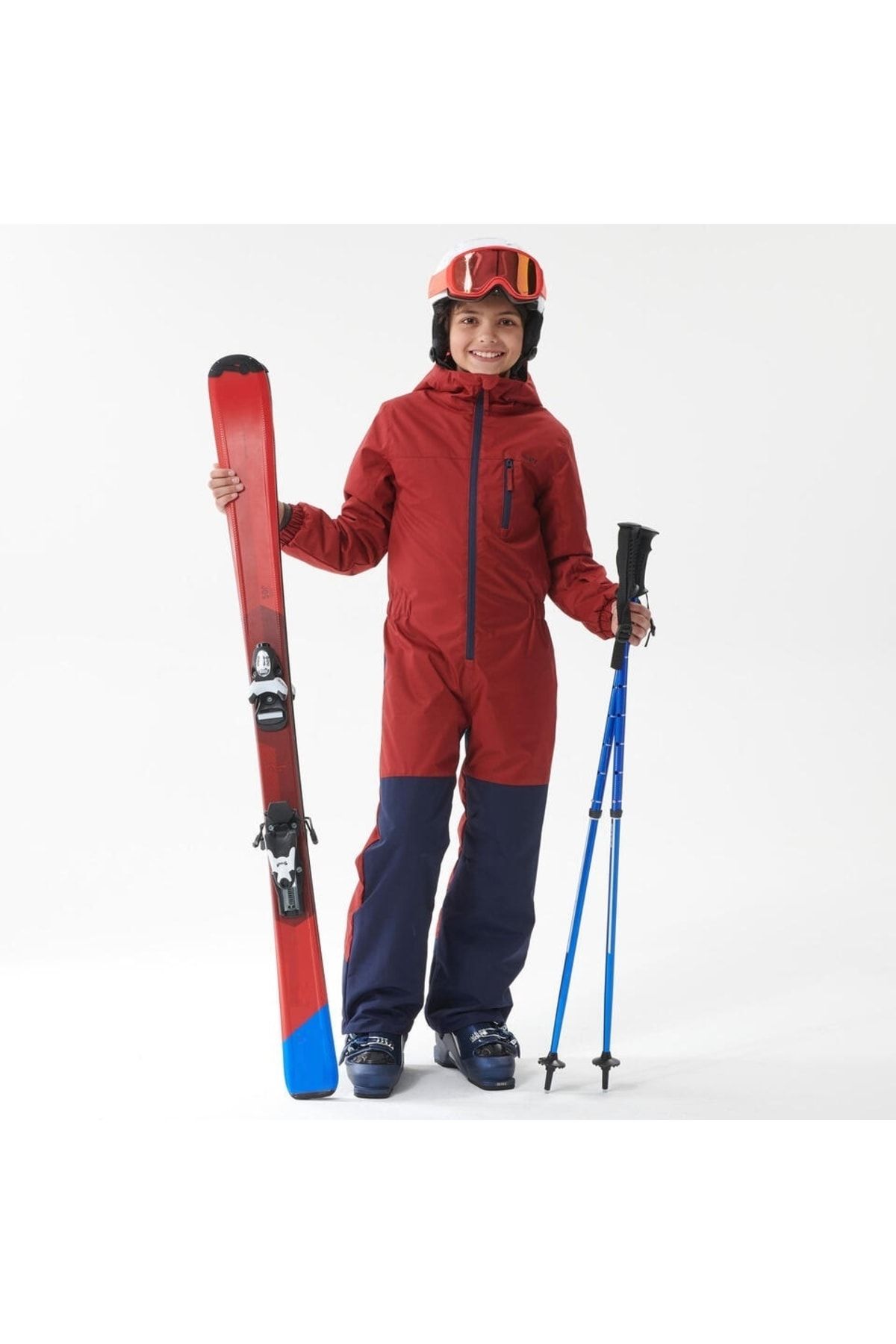 Genel Markalar - Kayak Çocuk Kayak Tulumu Kışlık Mont / Kar Montu