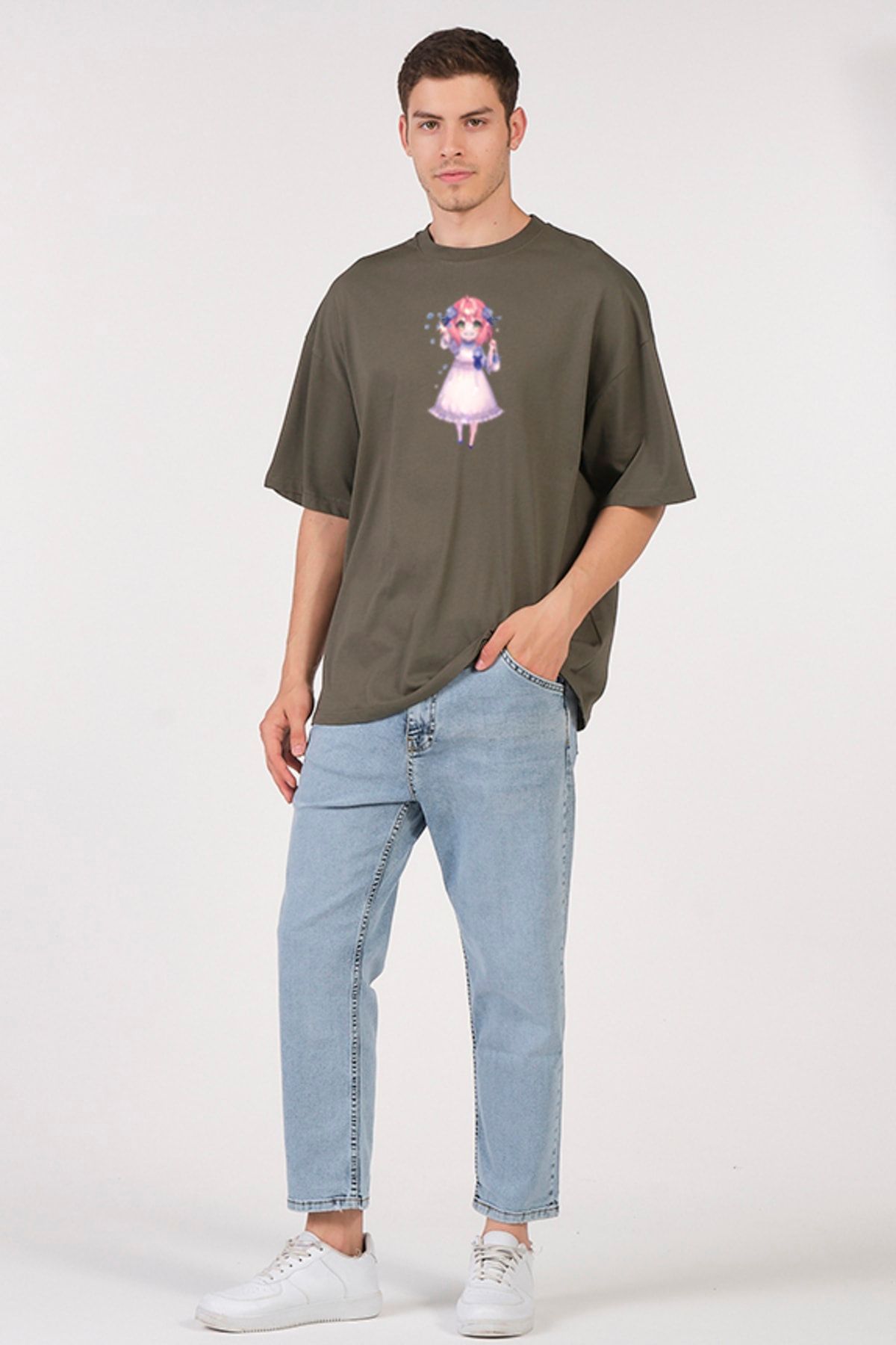 to COSMOS Oversize T-shirt Prince Mizu Haki