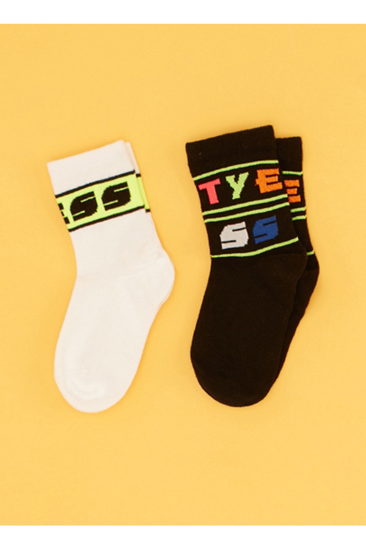 Tyess Spor Çorap 8 Yaş Çok Renkli