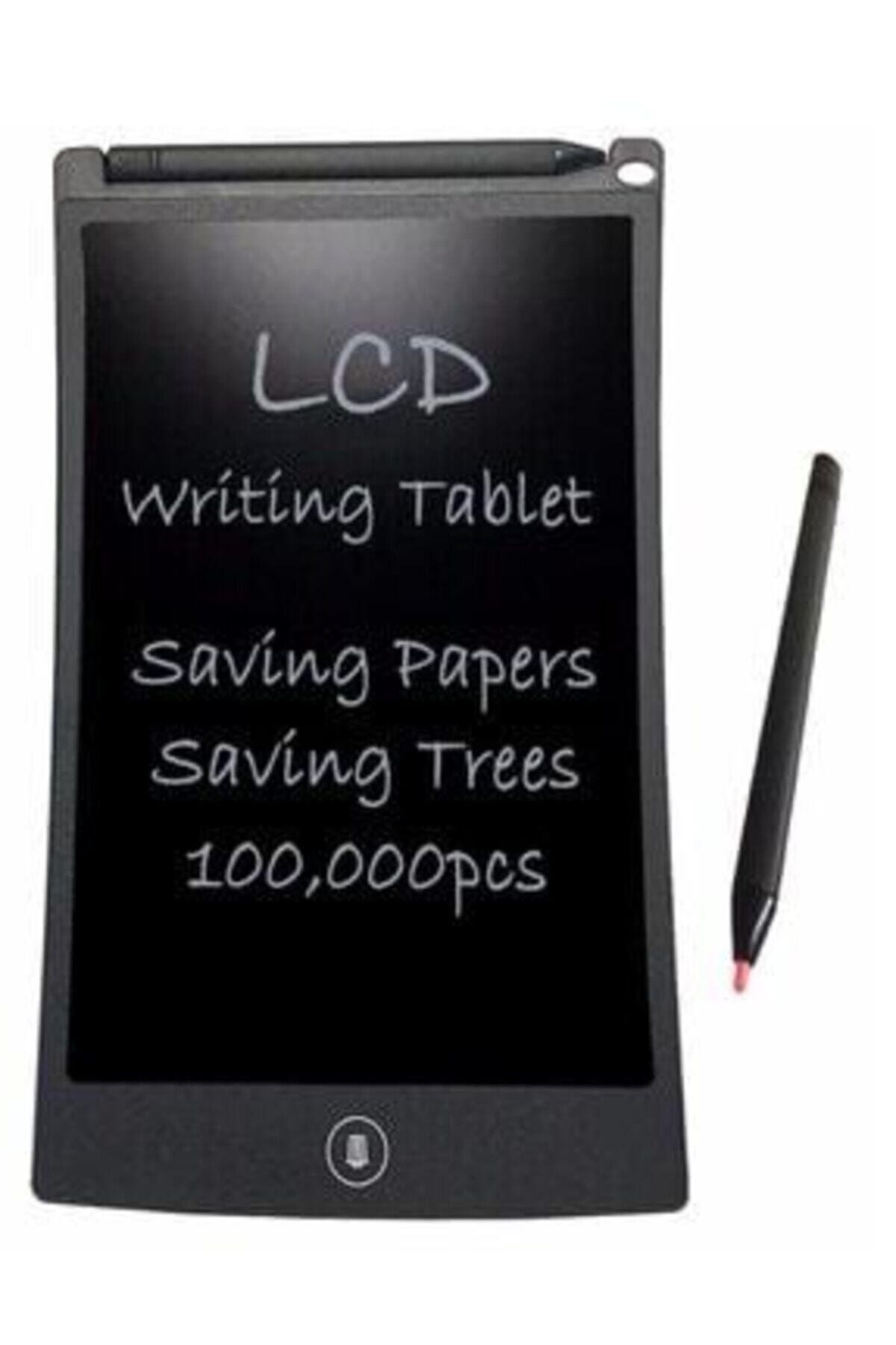 Teknobab Writing Tablet Lcd 8.5 Inç Dijital Kalemli Çizim Yazı Tahtası Grafik Not Yazma Eğitim Tableti