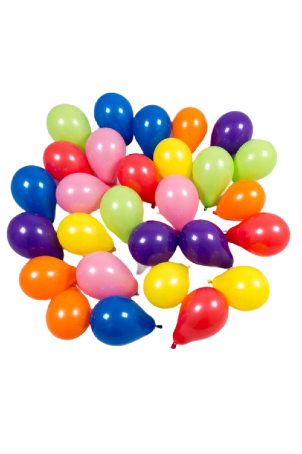 AKSU 10 Adet Karışık Renk Balon