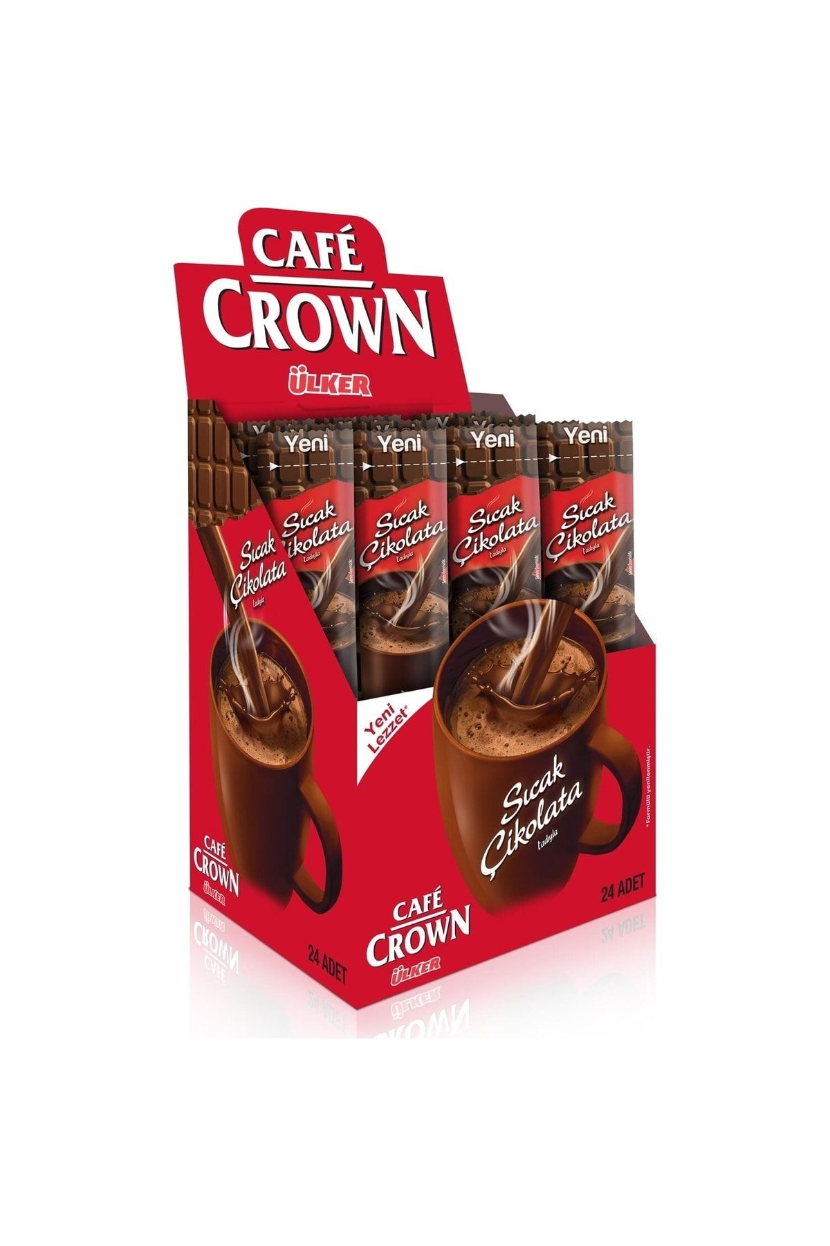 Ülker Cafe Crown Sıcak Çikolata 23 gr x 24 Adet