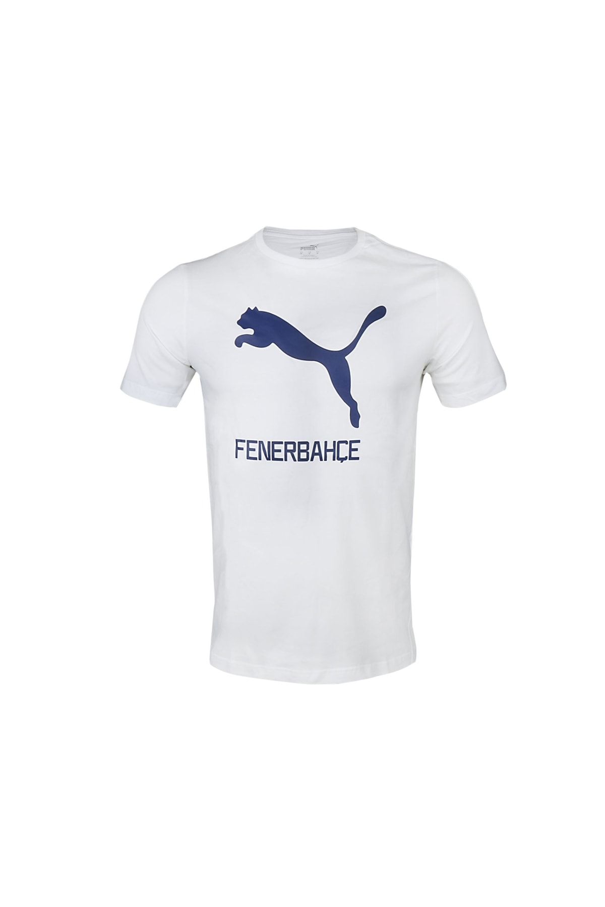 Puma Fenerbahçe Cat Tee Erkek Fenerbahçe Futbol  Forma 77313602 Beyaz