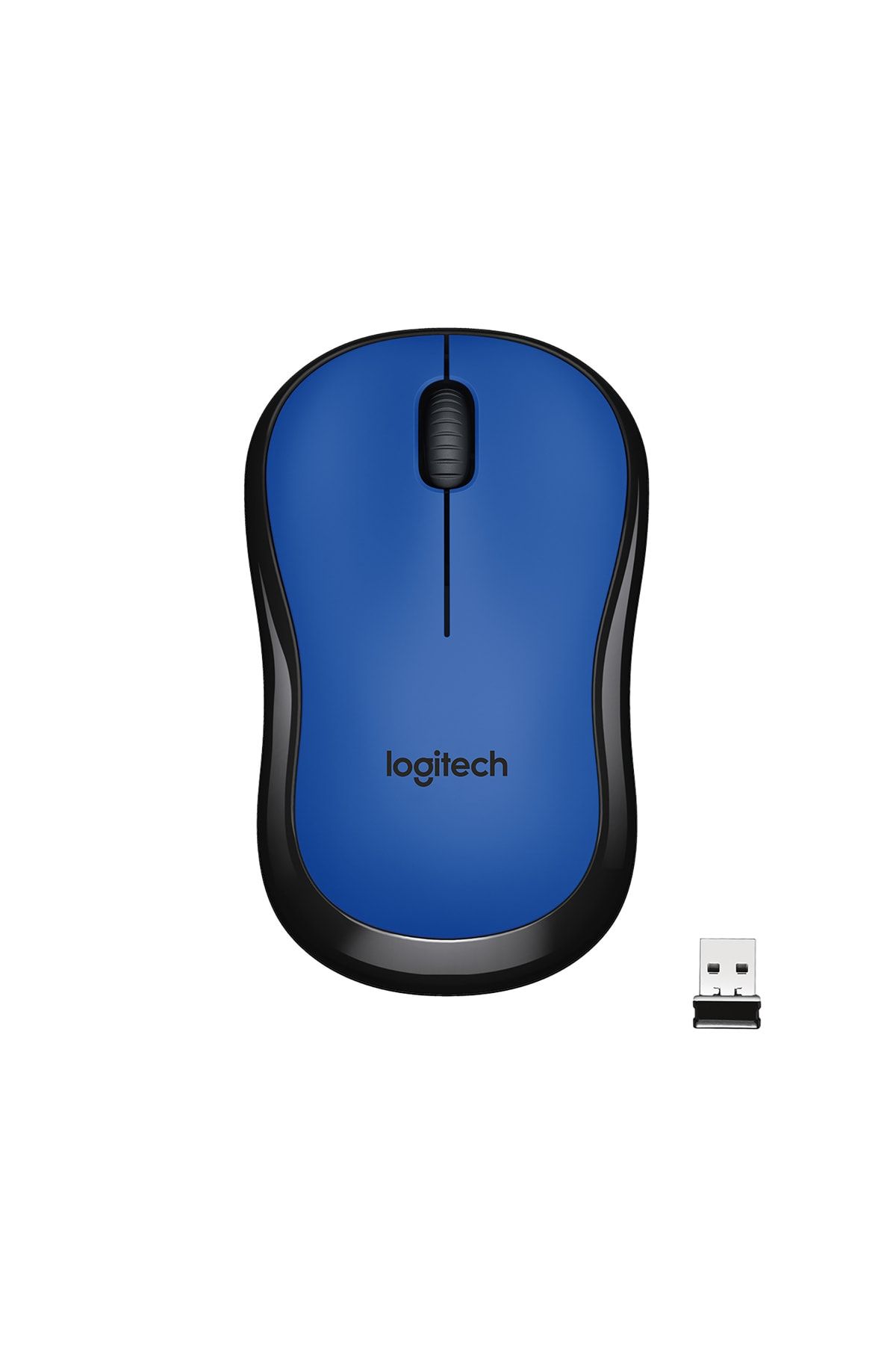 logitech M220 Sessiz Kompakt Kablosuz Mouse - Mavi