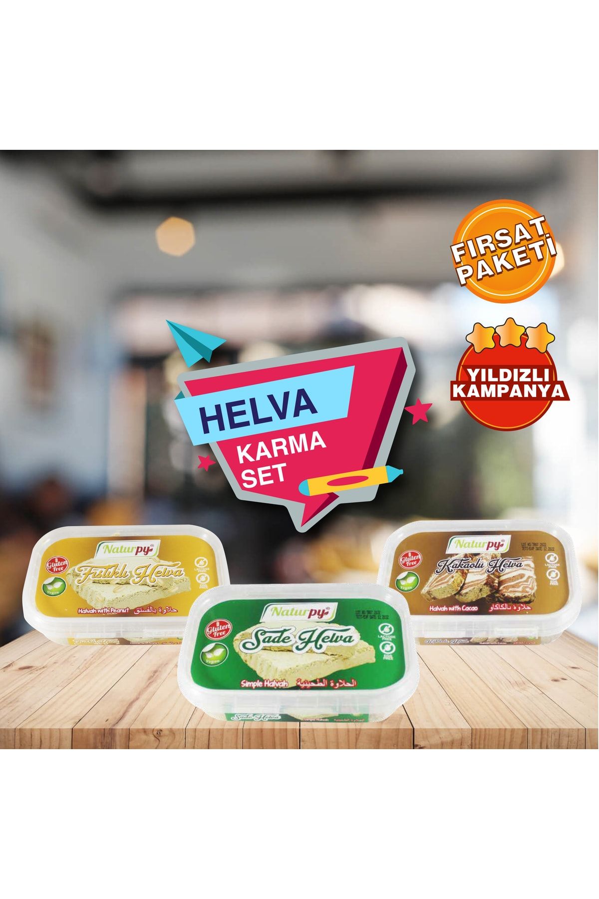 Helvalar (sade, Kakaolu, Fıstıklı)fırsat Paketi_0