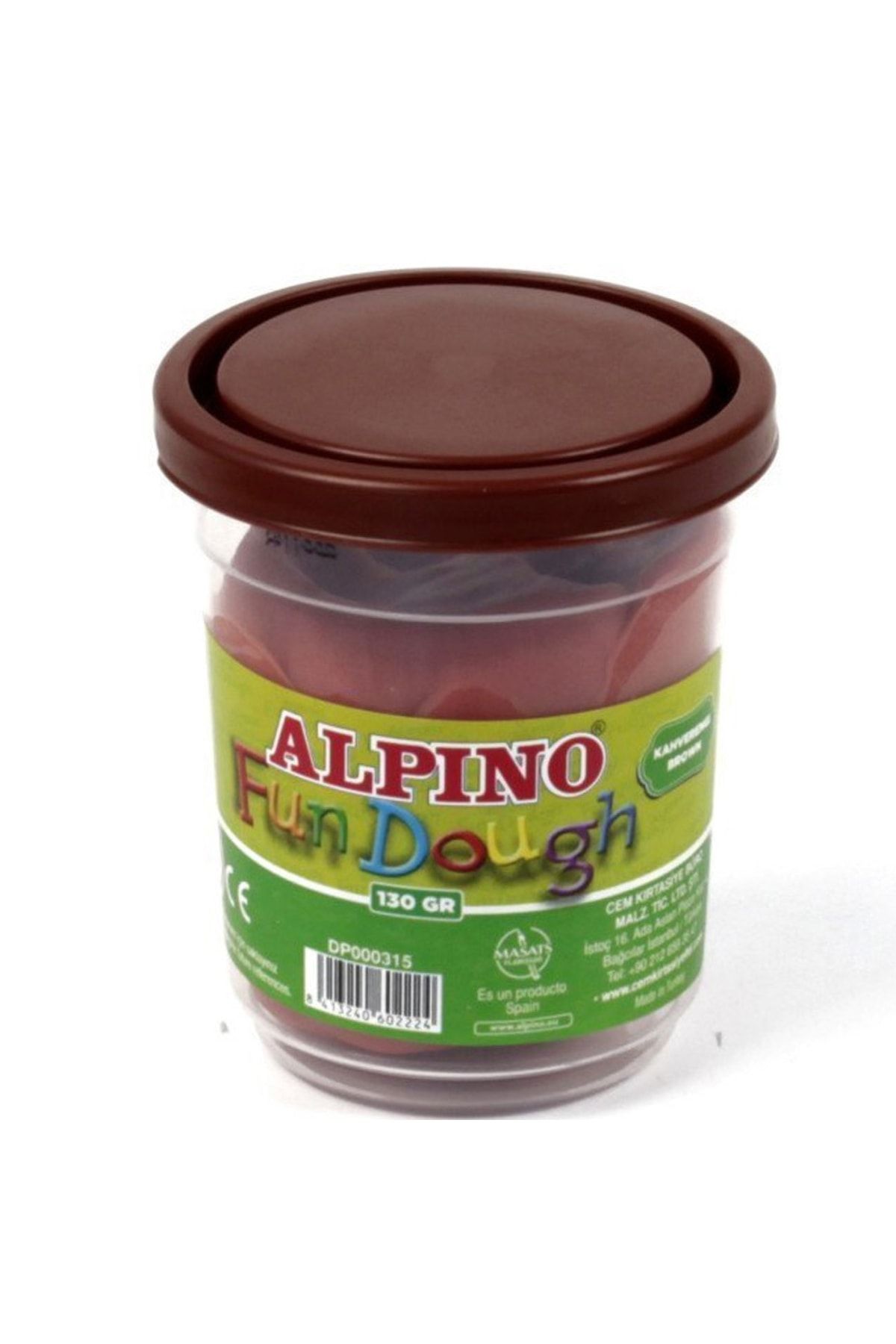 Alpino Alpino Kahverengi 130gr Oyun Hamuru Dp-00315