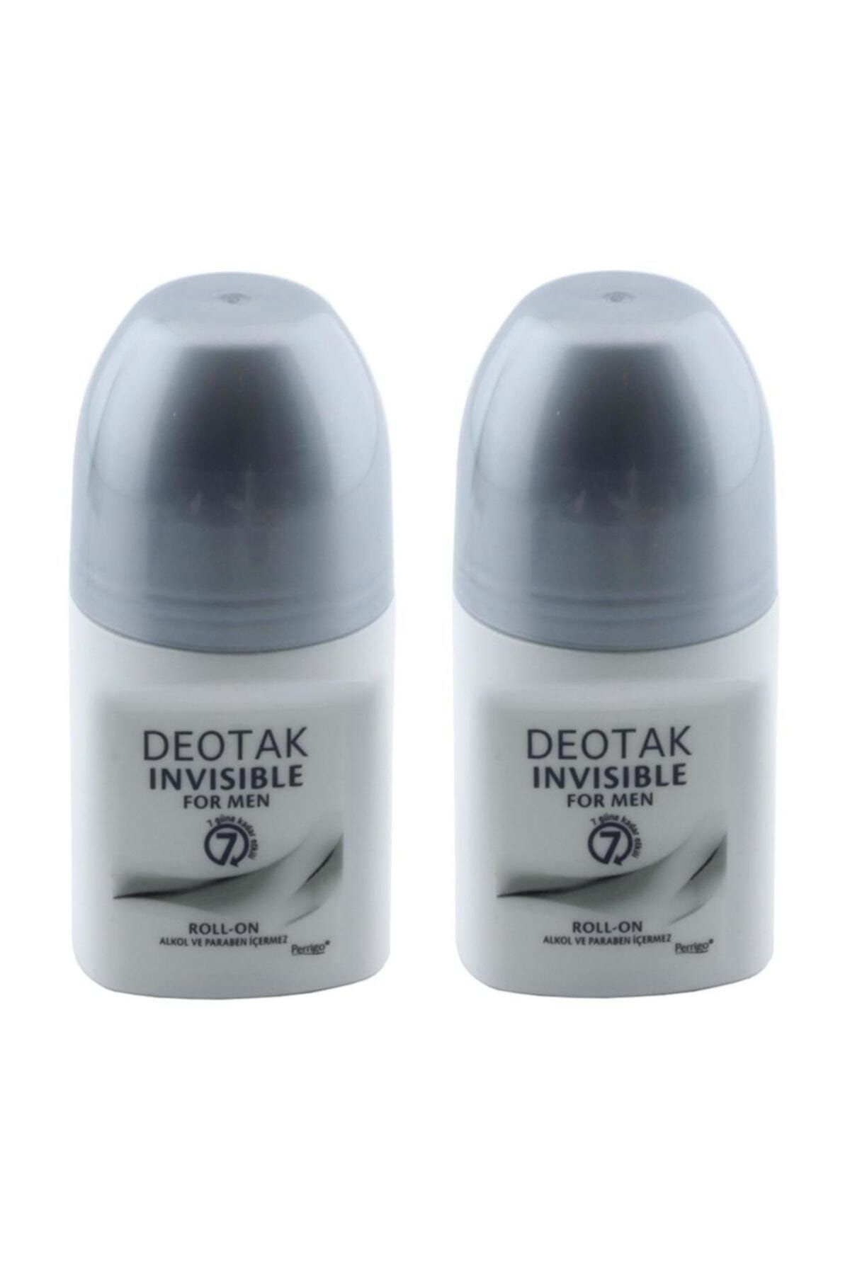 Deotak Invisible Erkeklere Özel Roll-on X 2 Adet