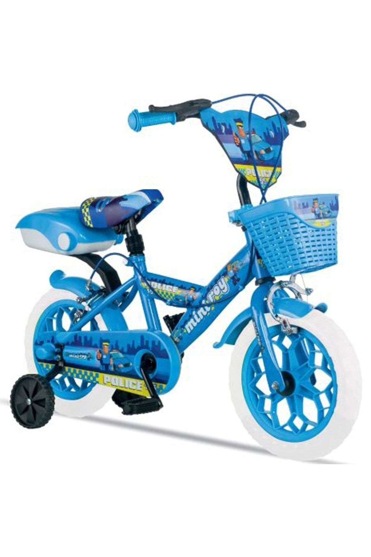 Tunca Miniroy 14 Jant Mavi Çocuk Bisikleti