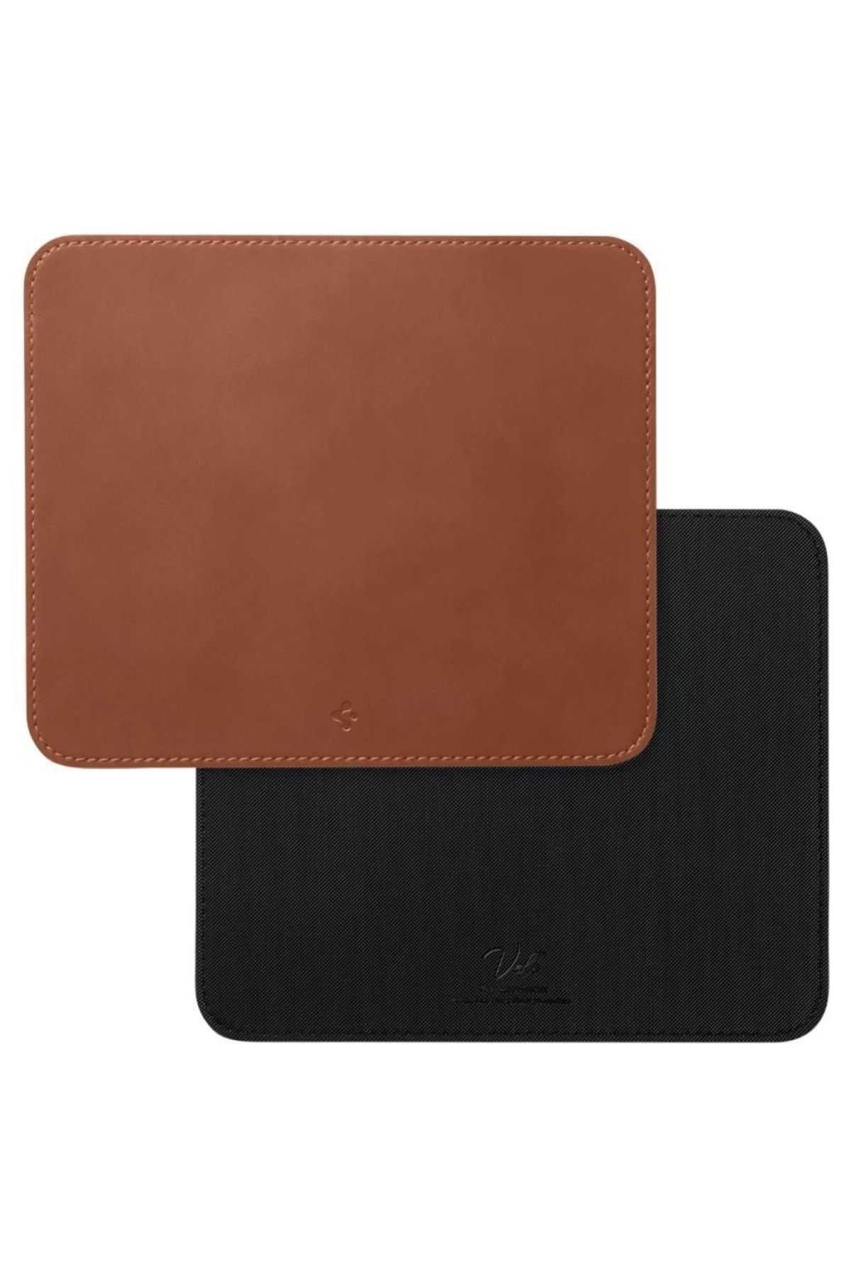 Spigen Regnum LD301 Orta Boy 25 x 21 cm Mouse Pad (Velo Vegan Leather Technology) Black - APP04760