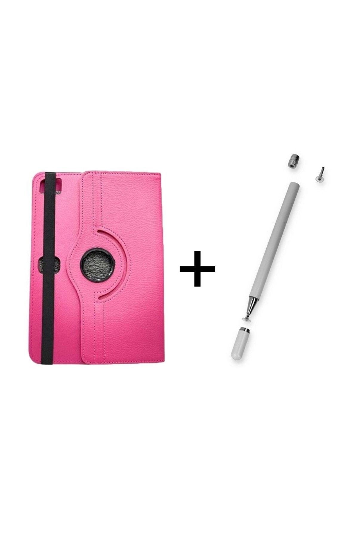 Alcatel 3t8 Dönebilen Dönerli Standlı Kılıf +dokunmatik Çizim Kalemi Hediye (stylus Pen)