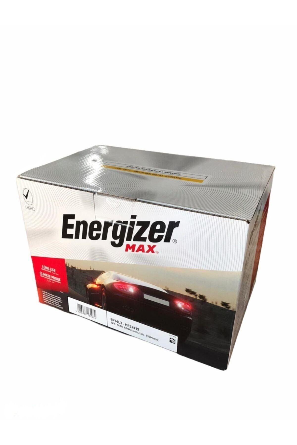 Energizer 12v 74ah Akü ® Max