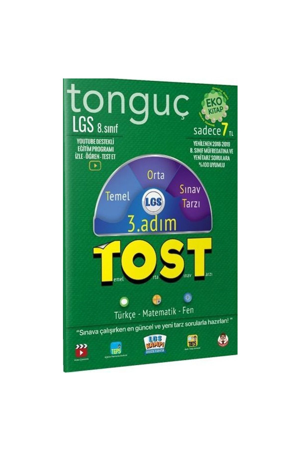 Tonguç Yayınları 8.sınıf Lgs Tost 3. Adım 2020