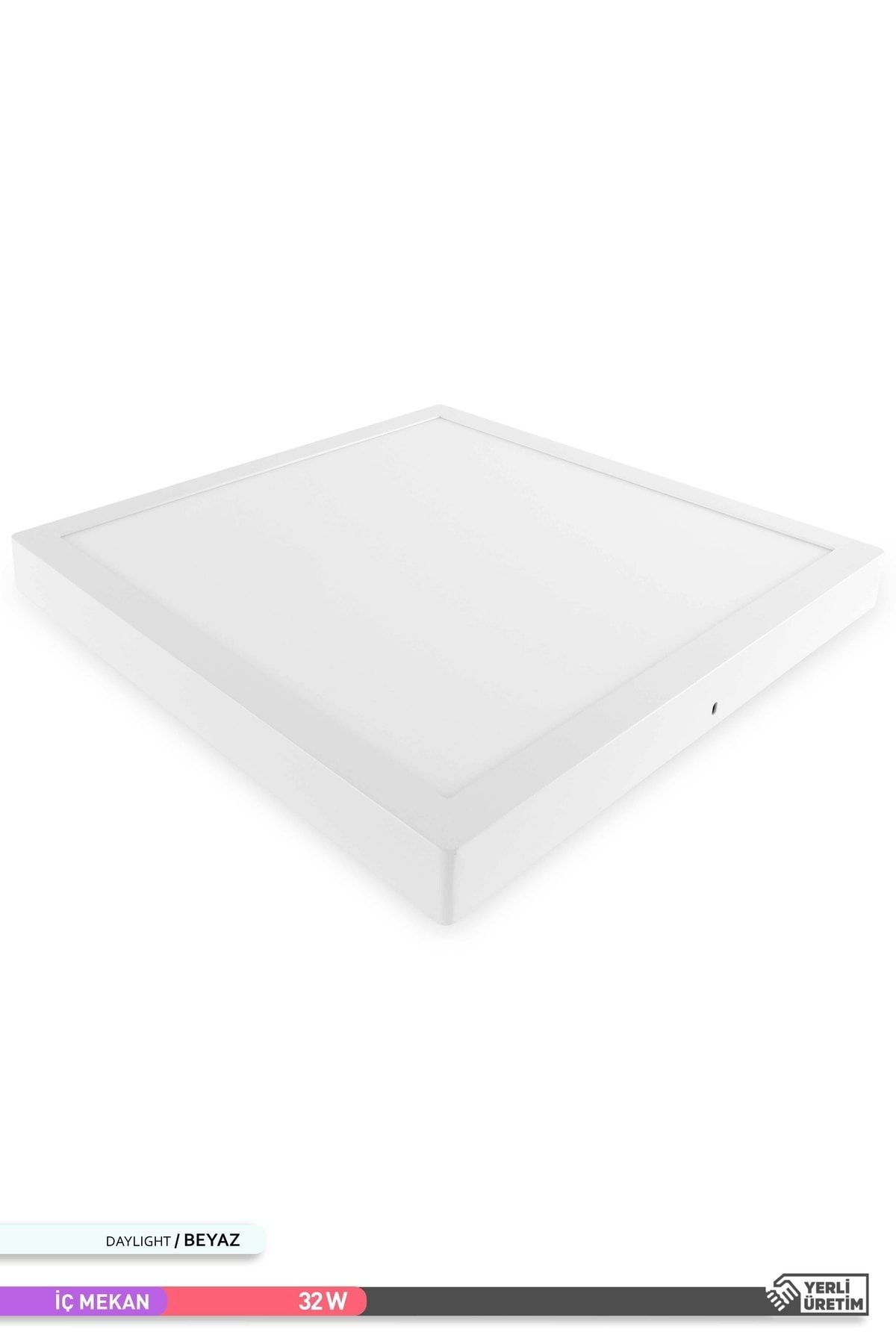 Ack 32W Sıva Üstü Kare Led Panel Armatür - 6500K Beyaz Işık