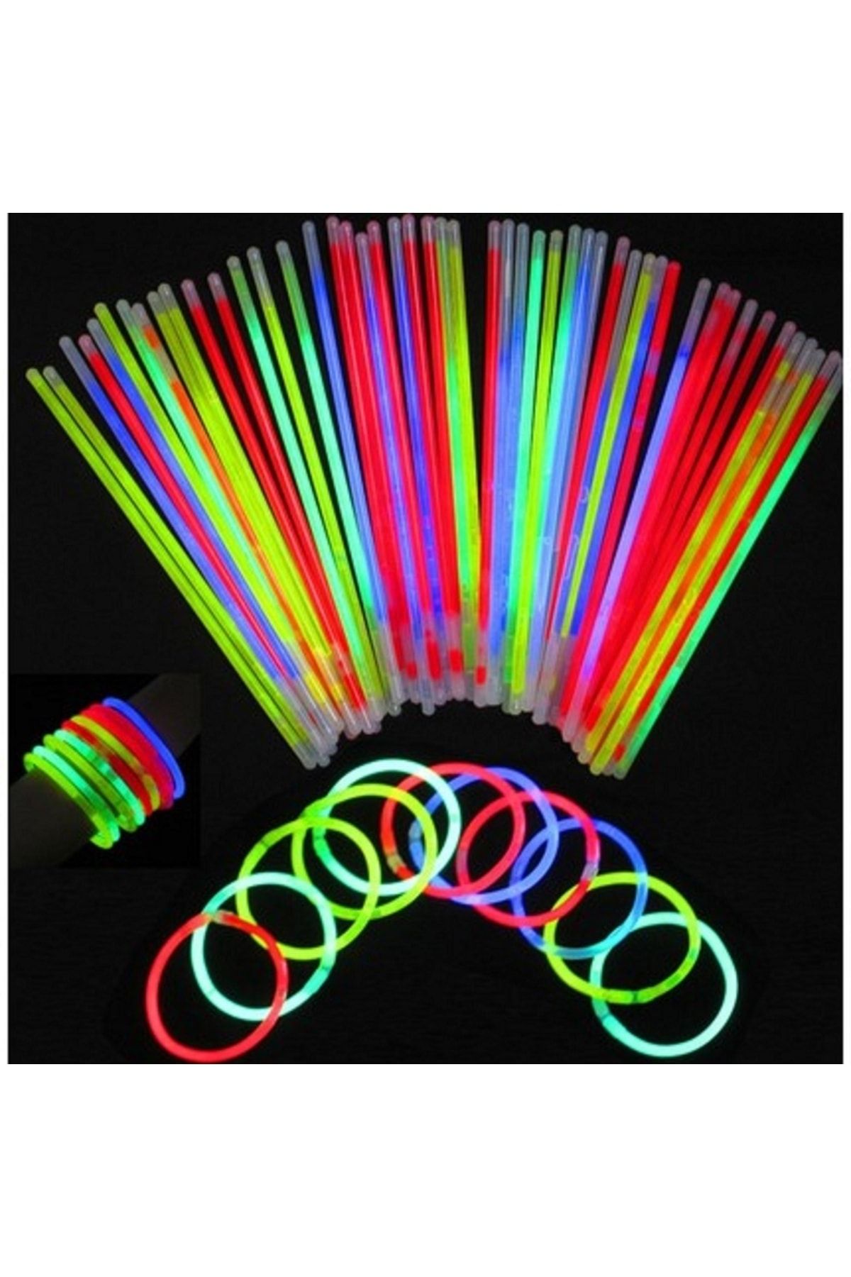 EventPartyStore Fosforlu Kırılan Çubuk / Glow Stick 100'lü