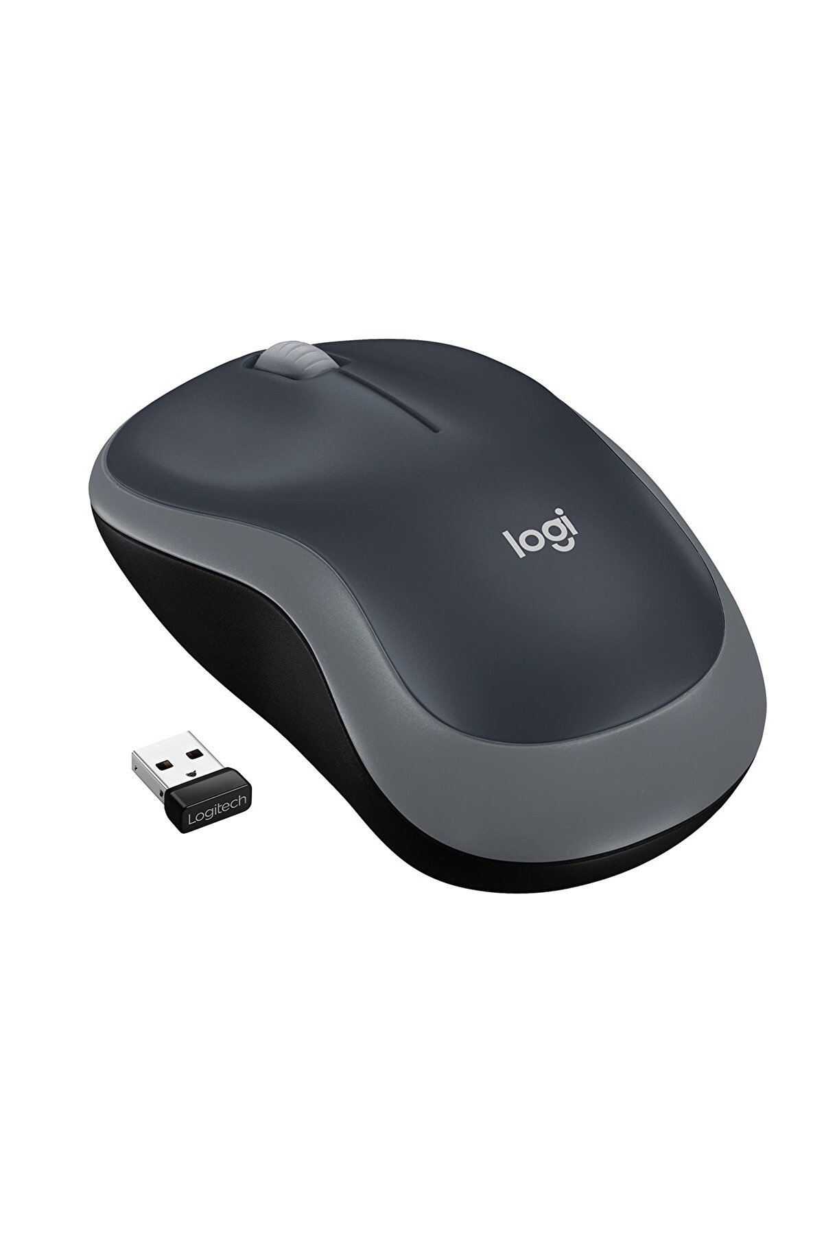 logitech M185 USB Alıcılı Kompakt Kablosuz Mouse - Gri