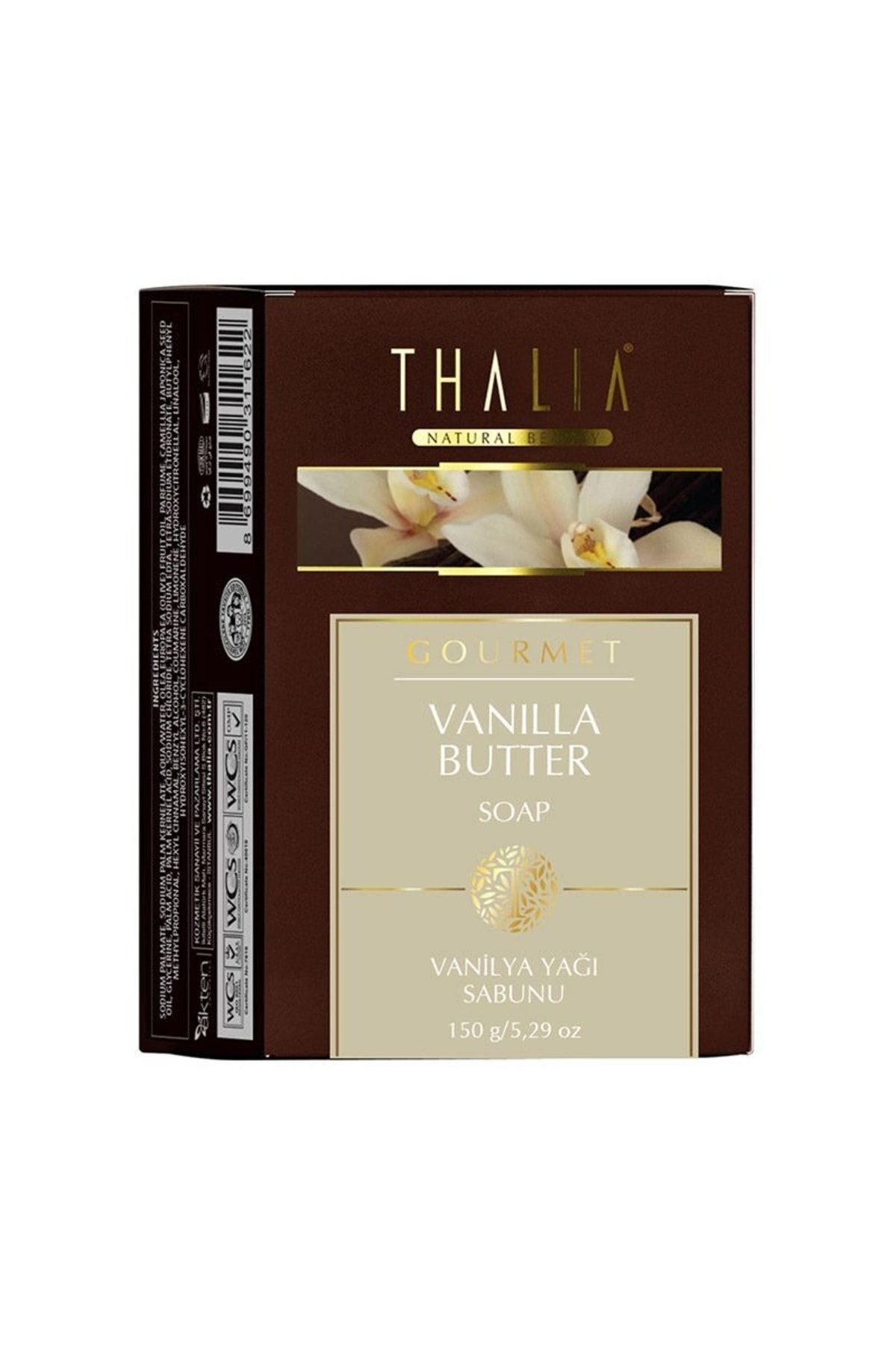 Thalia Besleyici Etkili Vanilya Butter Özlü Doğal Katı Sabun - 150 G