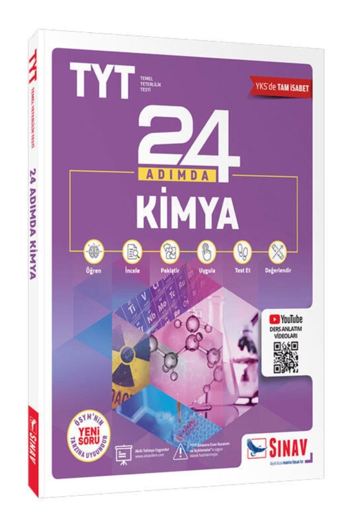 Sınav Yayınları Tyt Kimya 24 Adımda Konu Anlatımlı Soru Bankası Sınav Yayınları