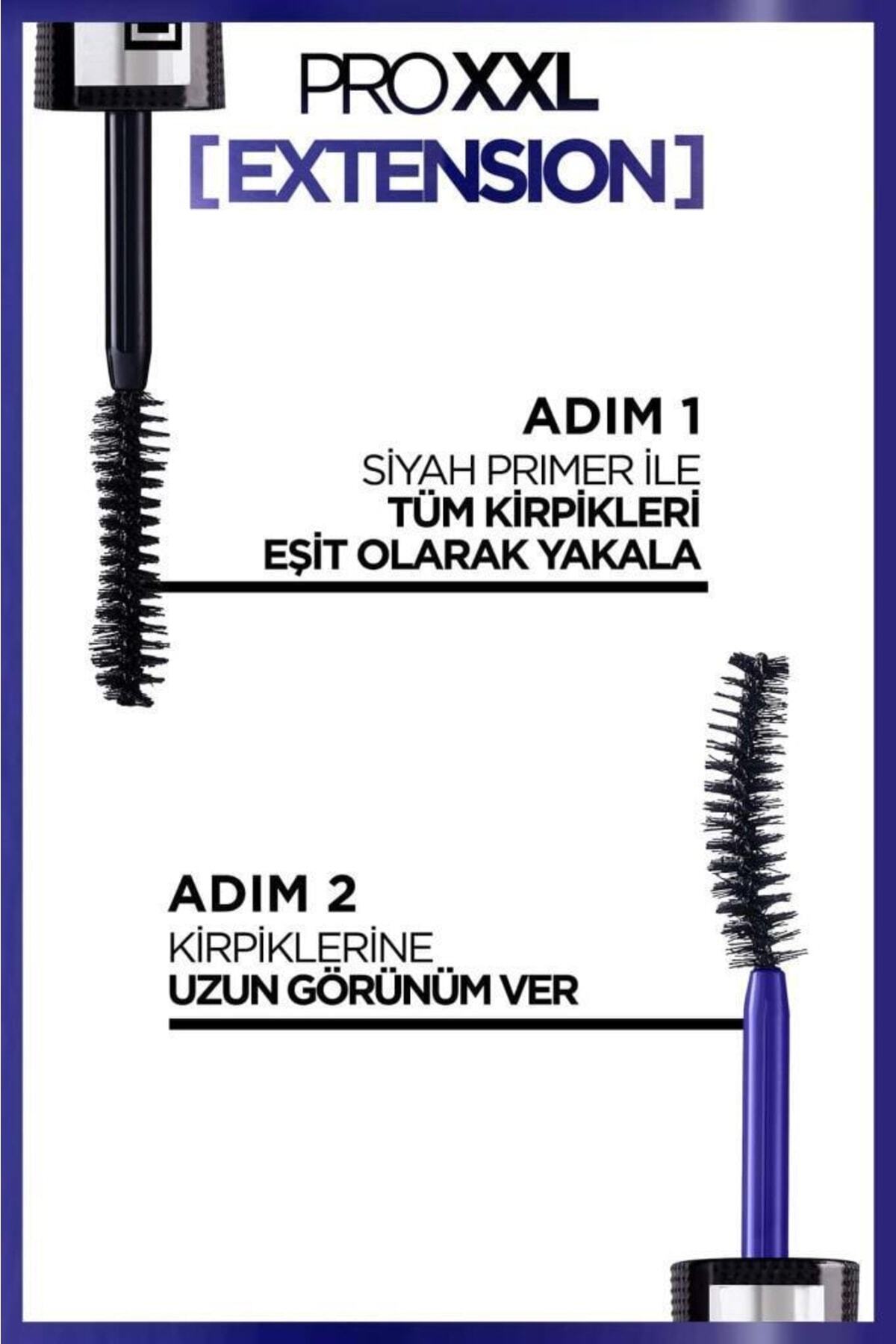 Pro XXL Extension Çift Taraflı Maskara - Uzunluk Etkisi_4