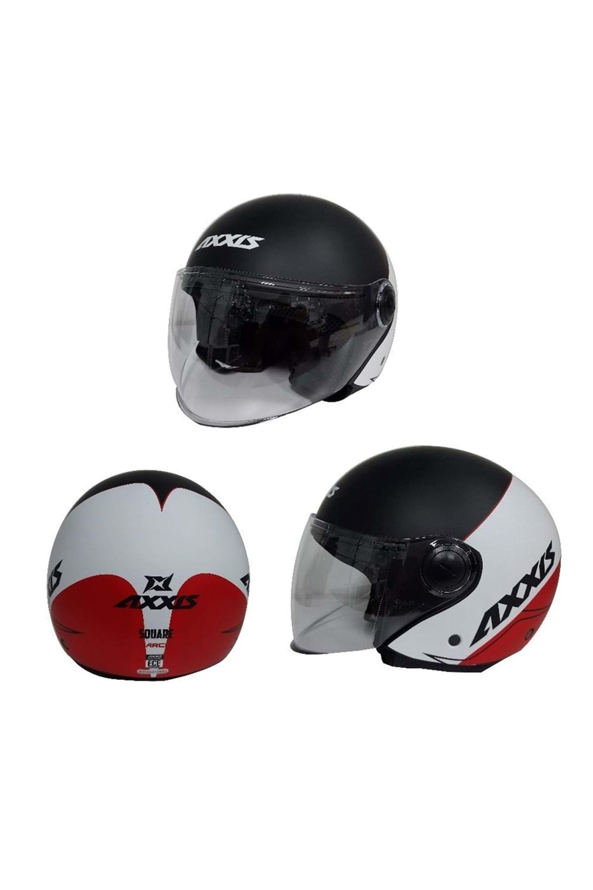 Axxis Square Bıtone Matt Yarım Kask