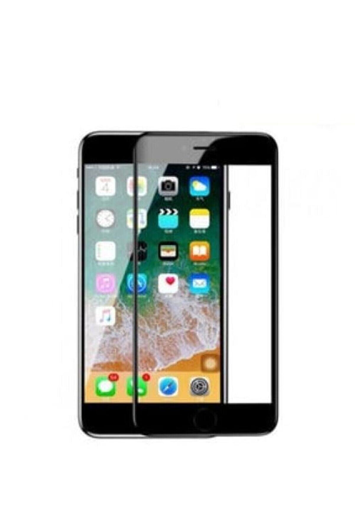 Telehome Iphone 6 Ve 6s Tam Kaplayan Kırılmaz Cam 5d 9d Ultra Cam Siyah