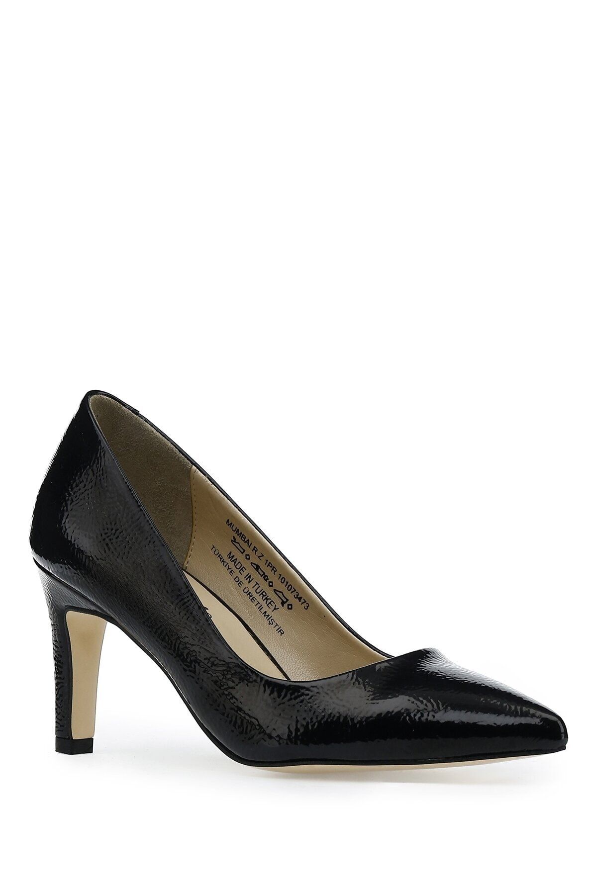 İnci Mumbaı.r 2pr Siyah Kadın Topuklu Ayakkabı