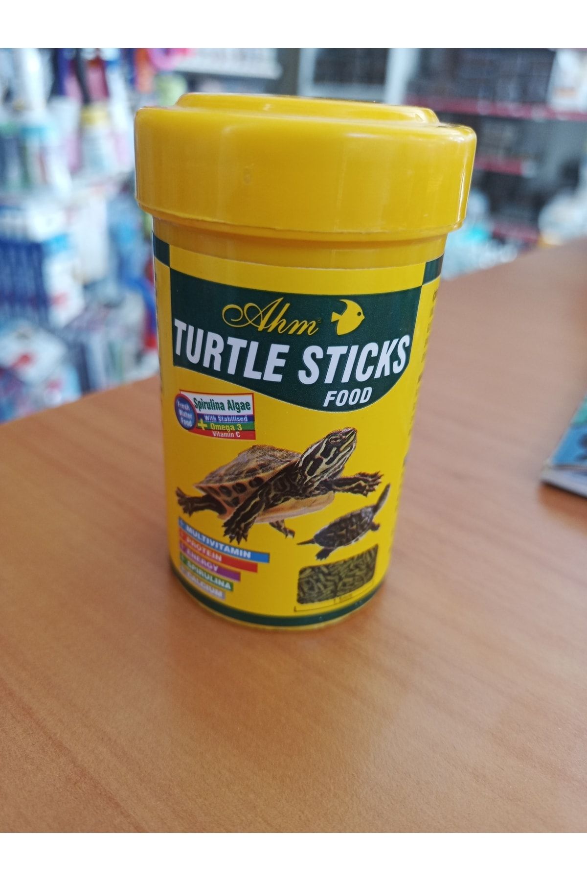 Ahm Turtle Sticks Green Food (OTÇUL) 100 Ml.