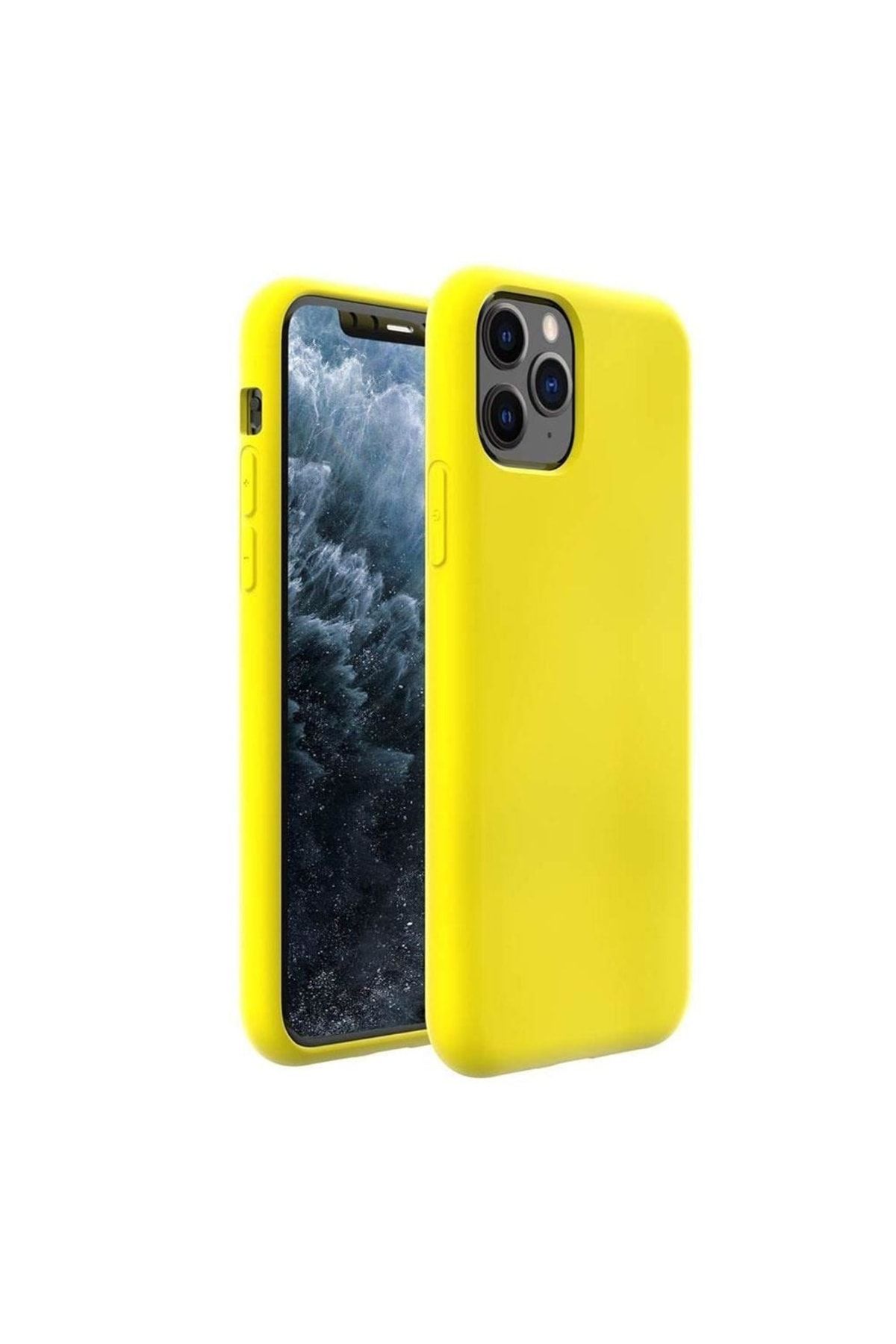 Addison Iphone 11 Soft Telefon Kılıfı - Sarı