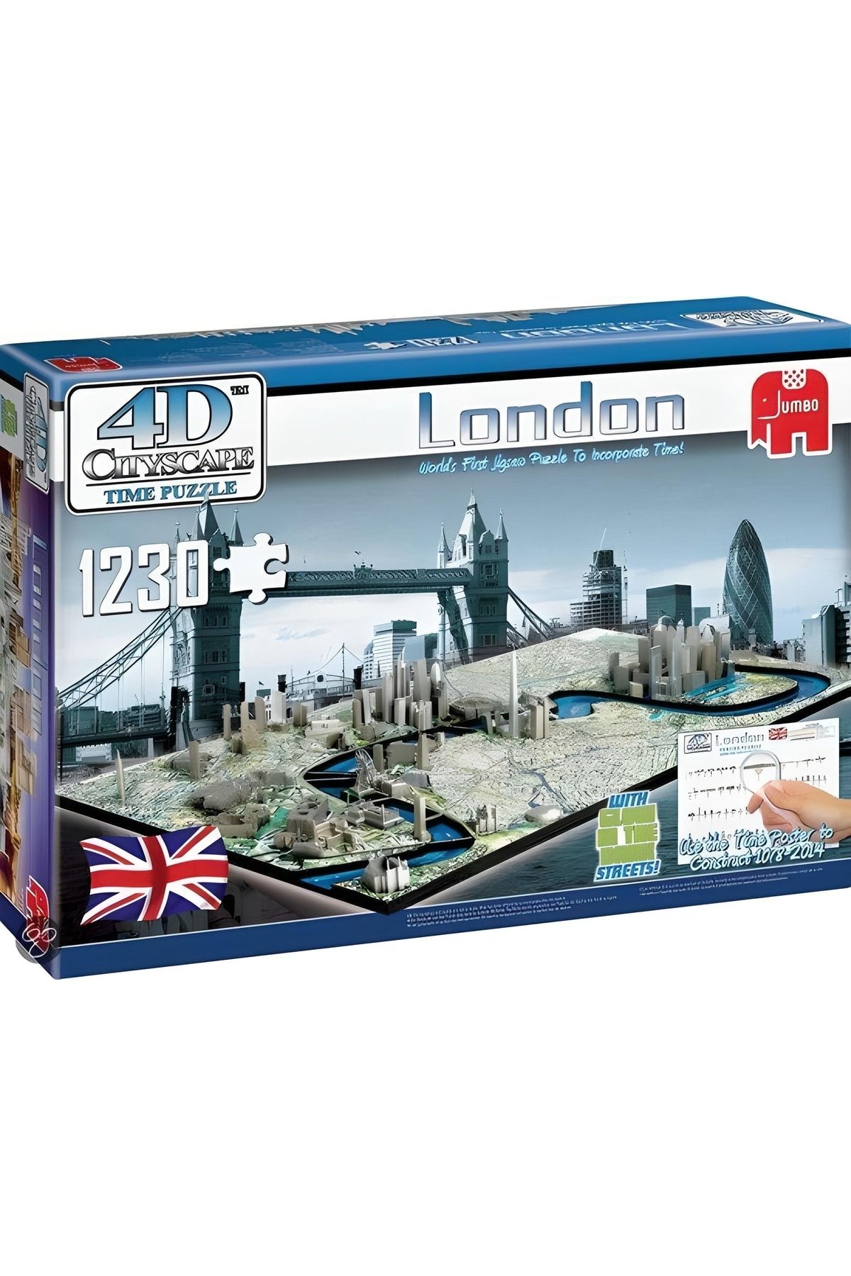 Jumbo 4d Cityscape 1200 Parça Puzzle London