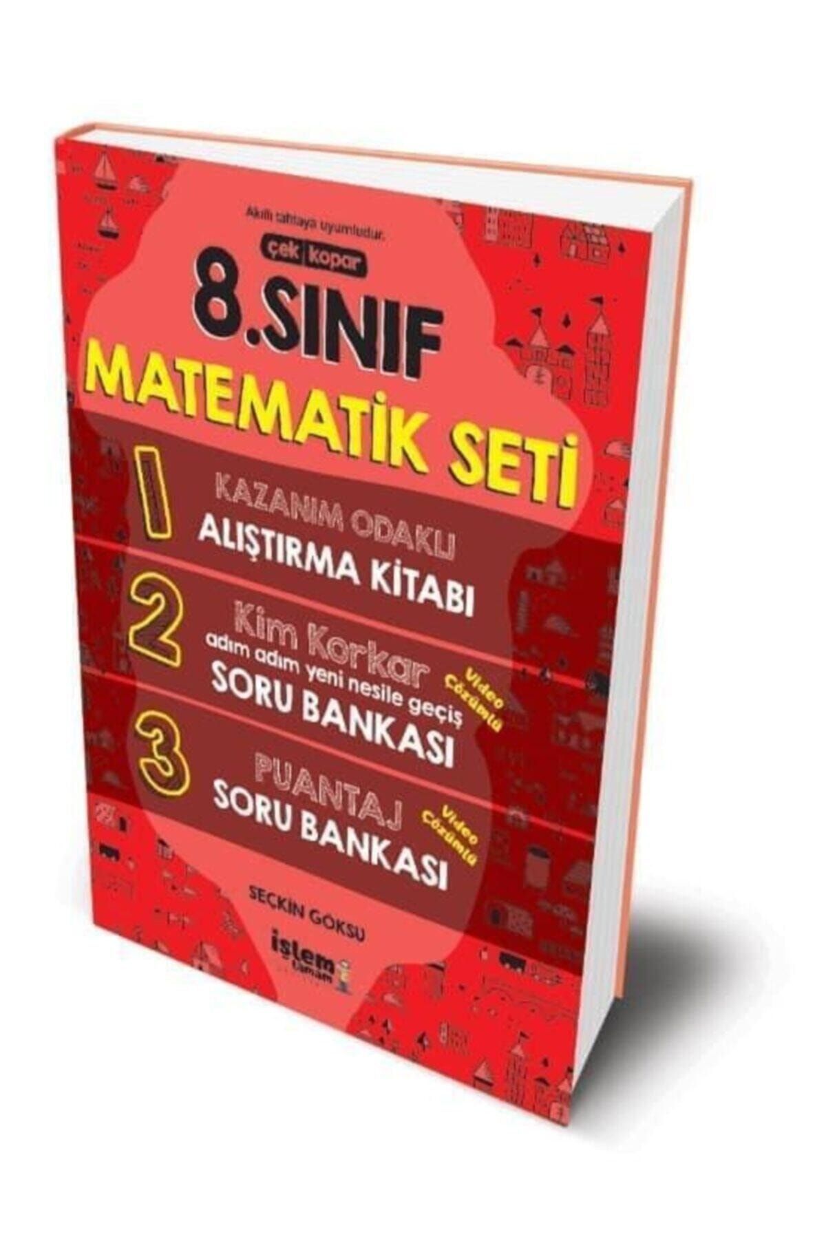 İşlem Tamam Yayınları 8.sınıf Lgs Matematik Hazırlık Seti 3 Kitap Örnek Akademi Yayınları