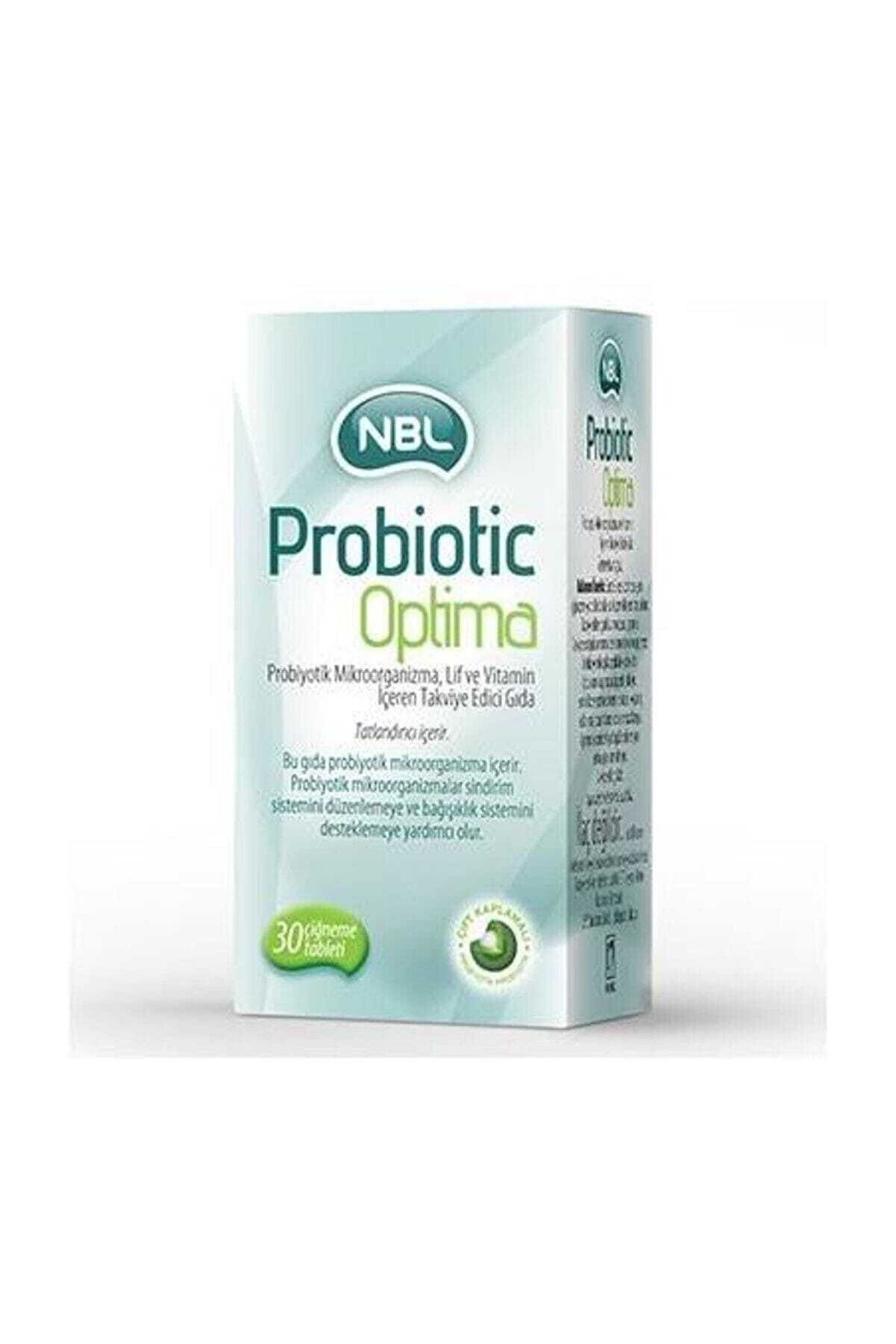 Nobel Nbl Probiotic Optima 30 Tablet Sindirim Sistemi Ve Bağışıklık Içindir 8699262080053