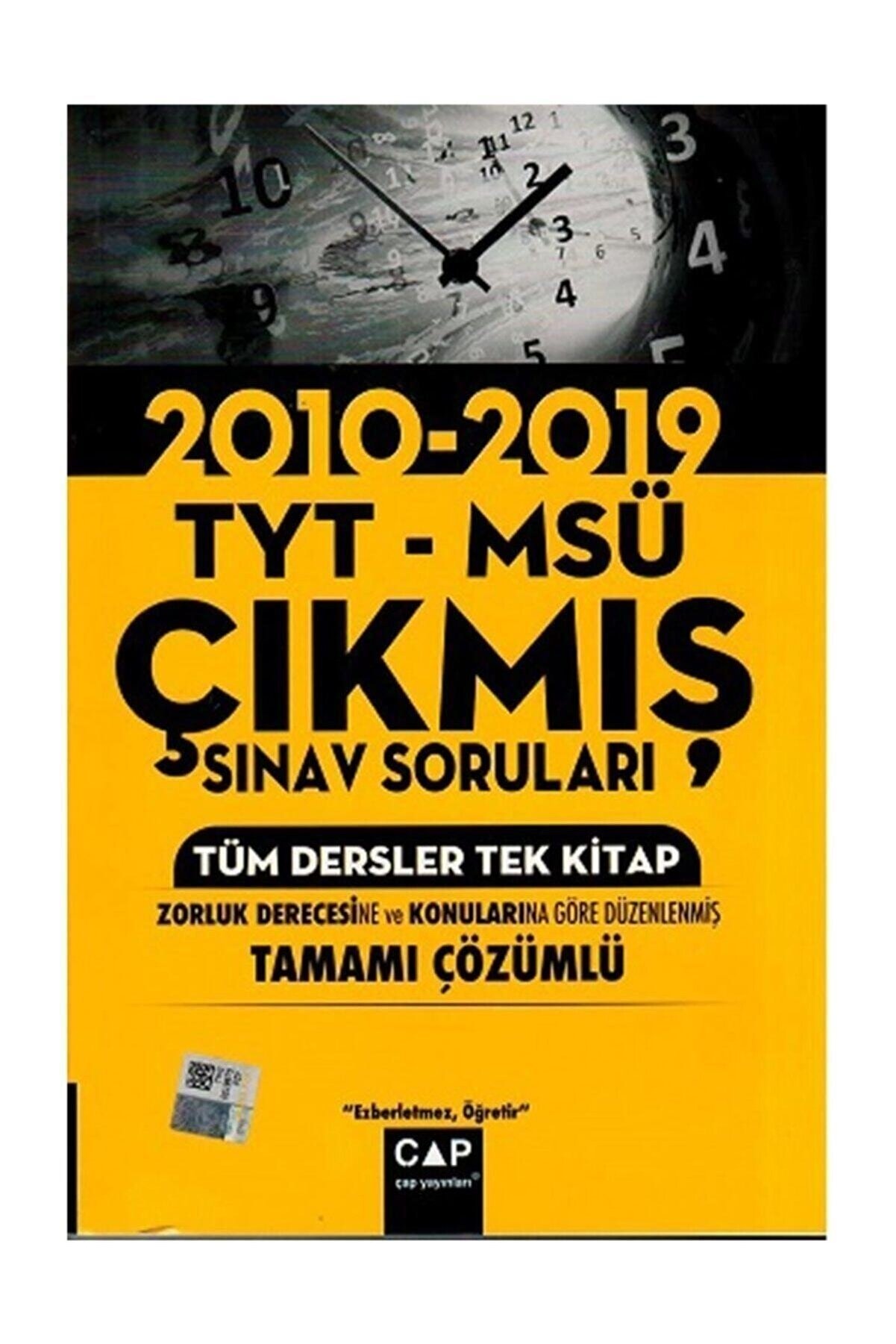 Çap Yayınları Tyt Msü Çıkmış Sınav Soruları