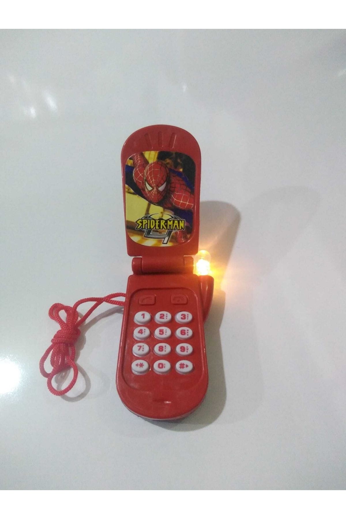 Yumurcak Nostalji Pilli Işıklı Telefon