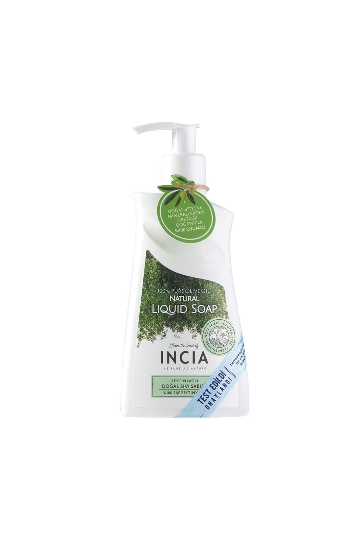 INCIA Doğal Zeytinyağlı Sıvı Sabun 250 ml