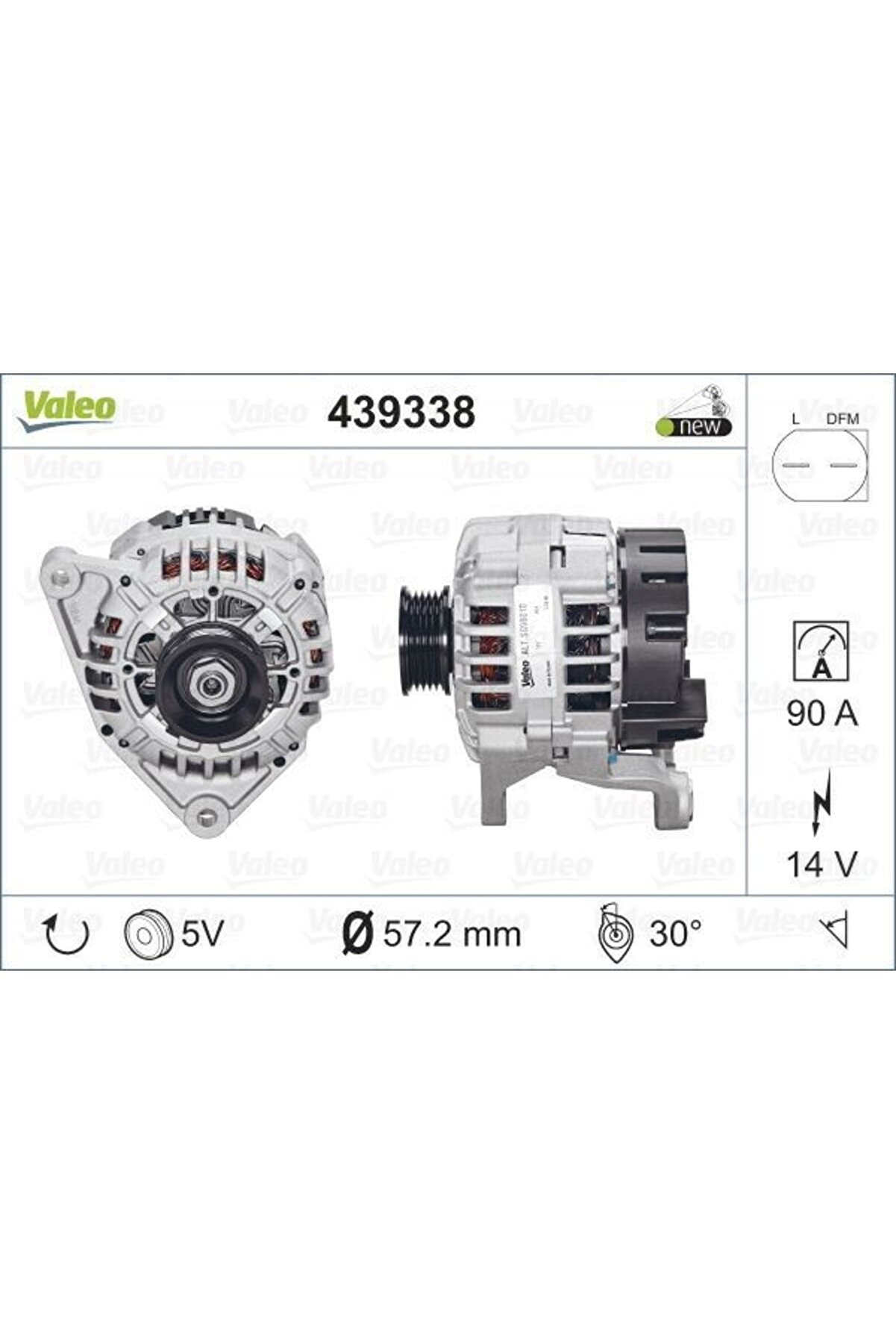 Alternatör 14v 90a A3 A4 A6 Passat 1.8t 2.0 uyumlu