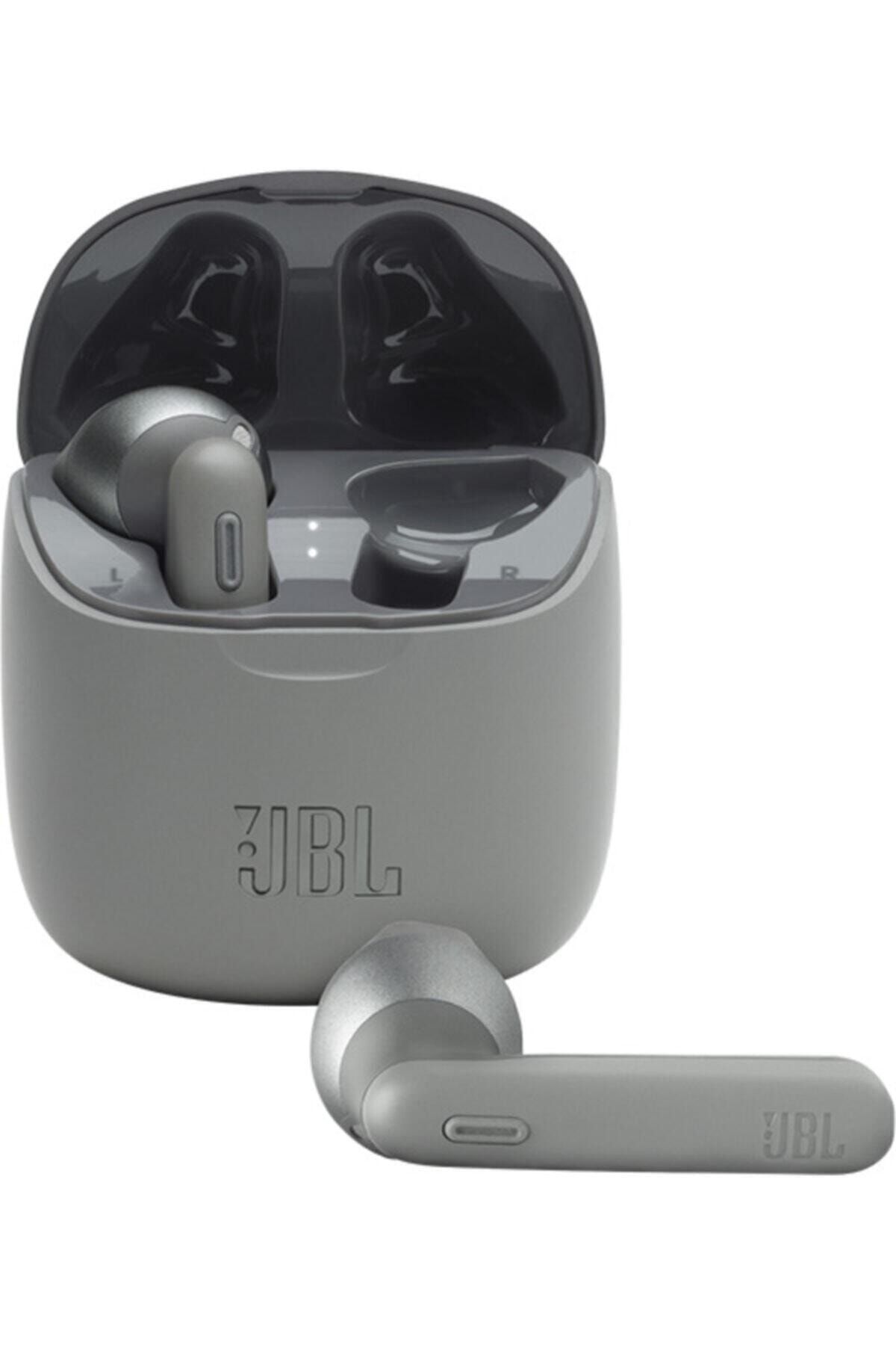 JBL T225 Tws Kablosuz Gri Kulak Içi Bluetooth Kulaklık (JBL Türkiye Garantili)