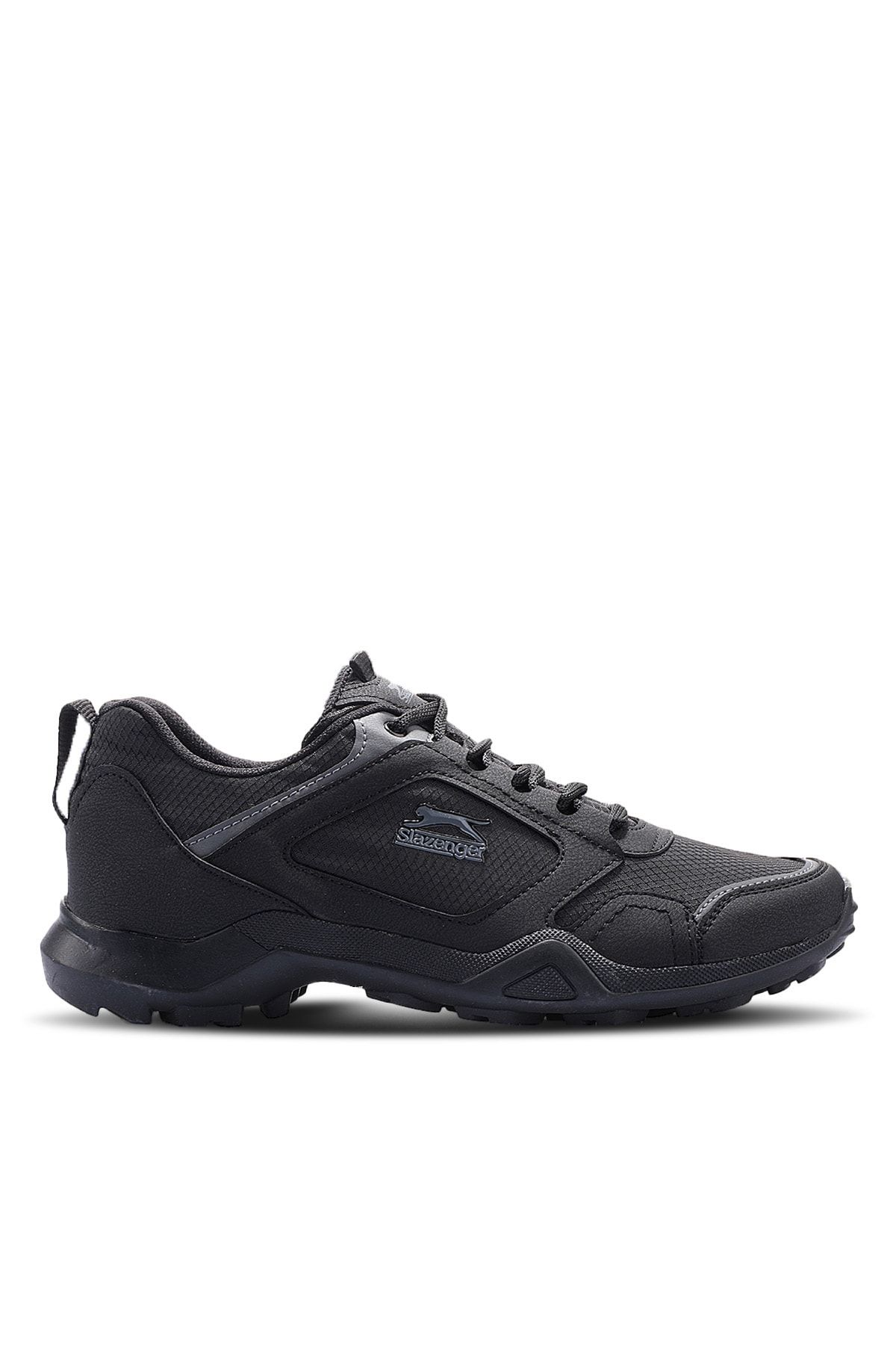 Slazenger Atlanta Sneaker Erkek Ayakkabı Siyah / Koyu Gri