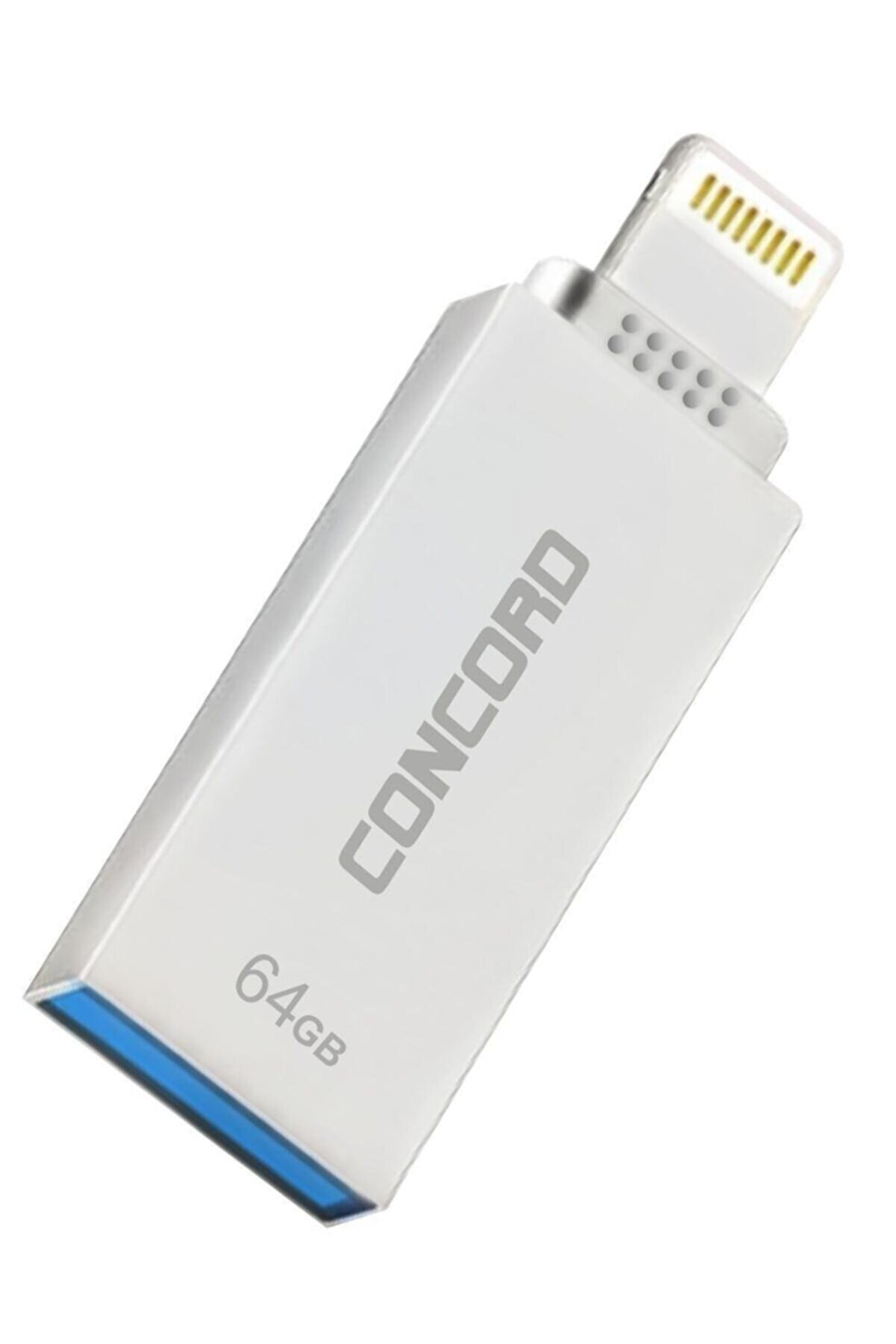Concord Cotgl64 64gb Lightning Apple Usb 3.0 Otg Metal Usb Flash Bellek