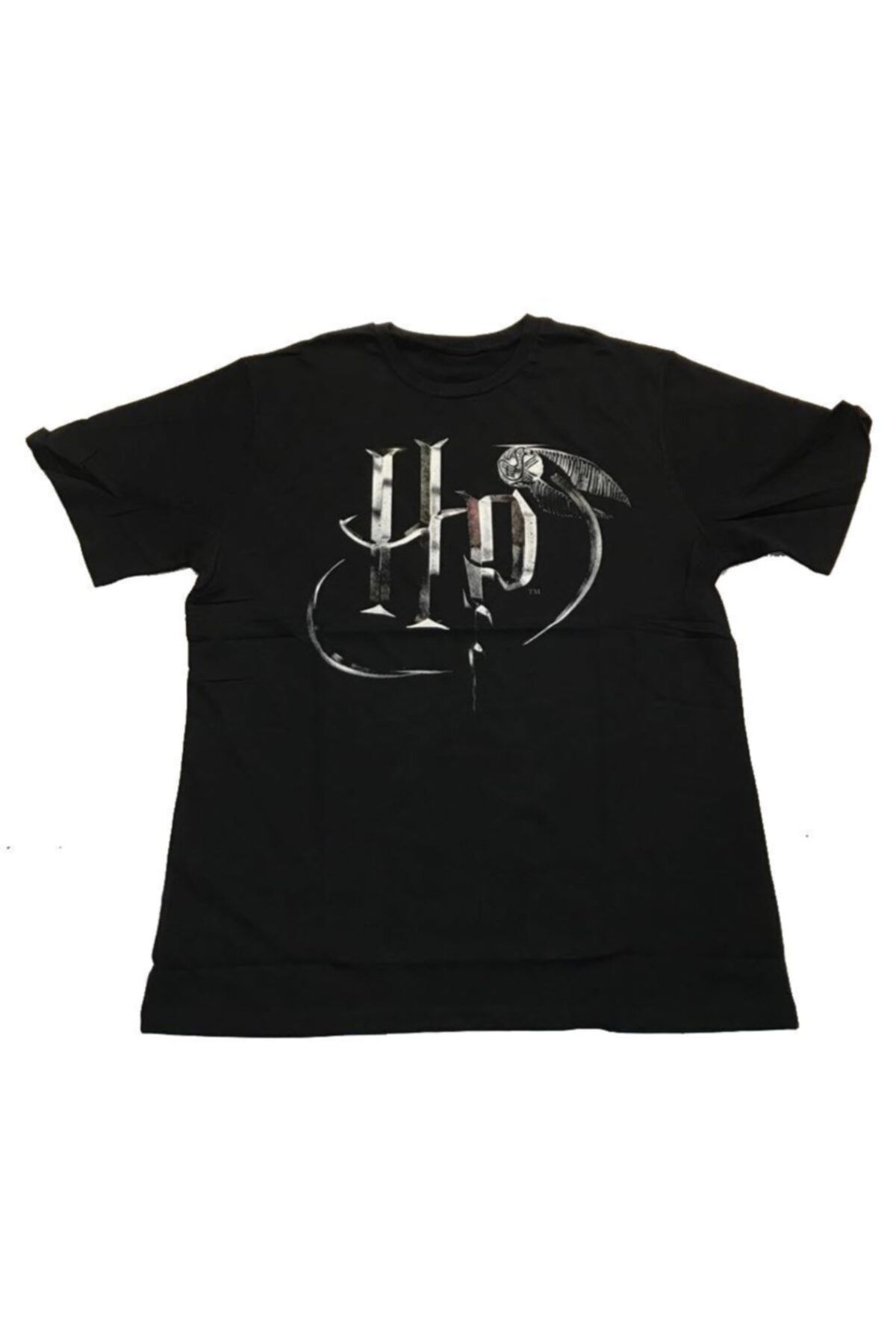 Harry Potter Erkek Siyah Hp Logo Orijinal Lisanslı T-shirt