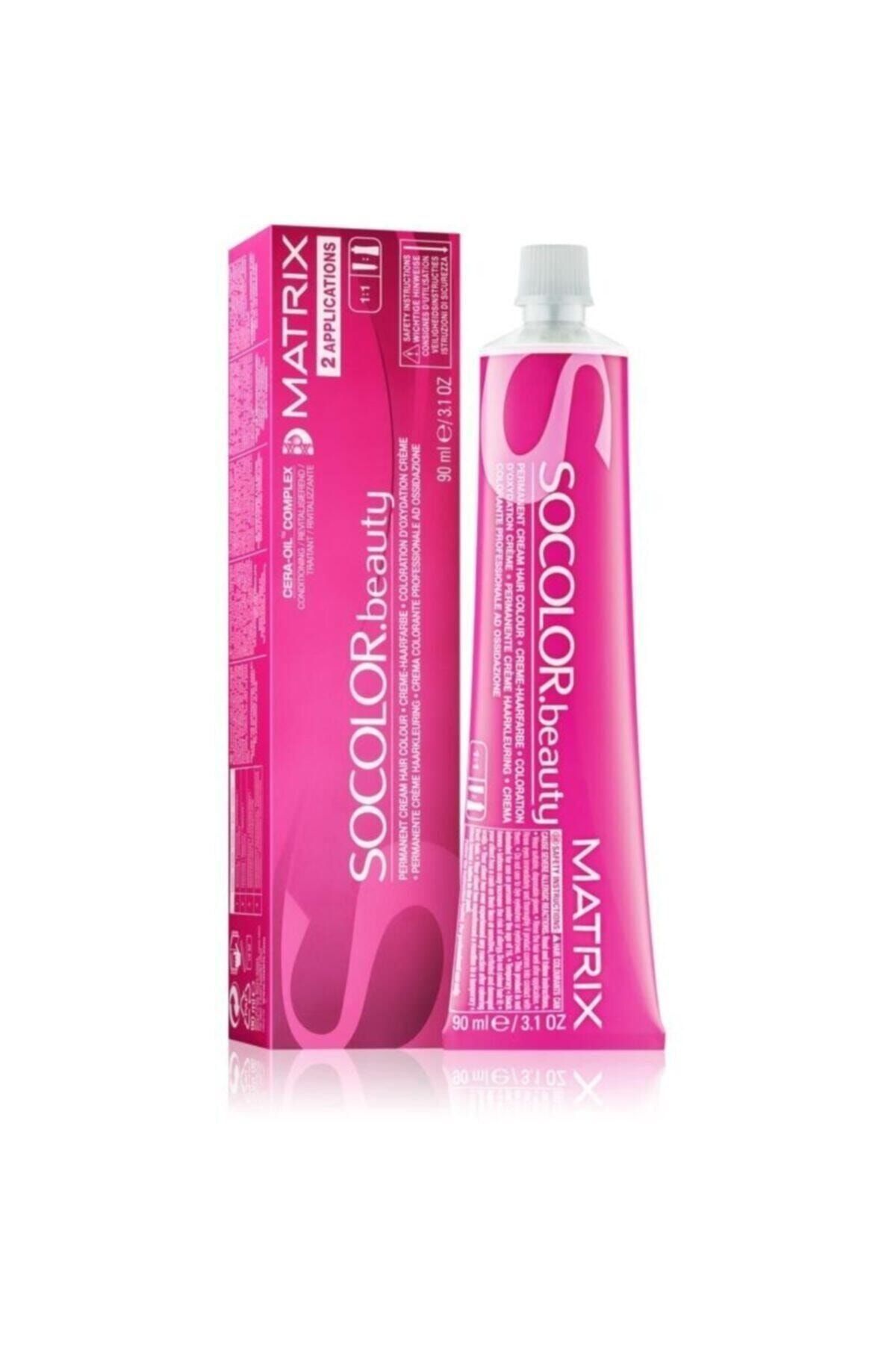 Matrix Loreal Socolor Beauty Care Oil Complexe Saç Boyası 90ml Kumral Dore 7.3