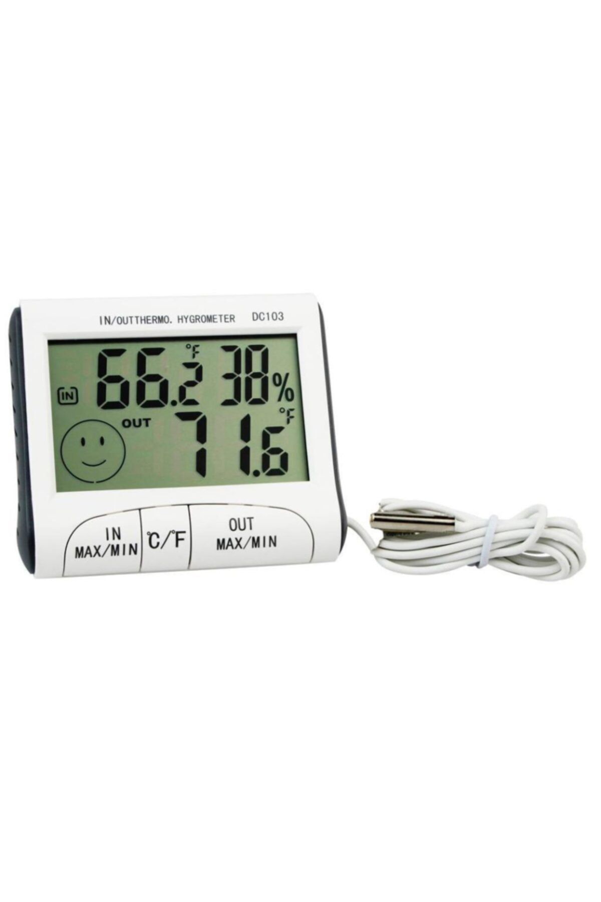 Class Dc103 Dijital Termometre Nem Ölçer Iç Dış Ortam
