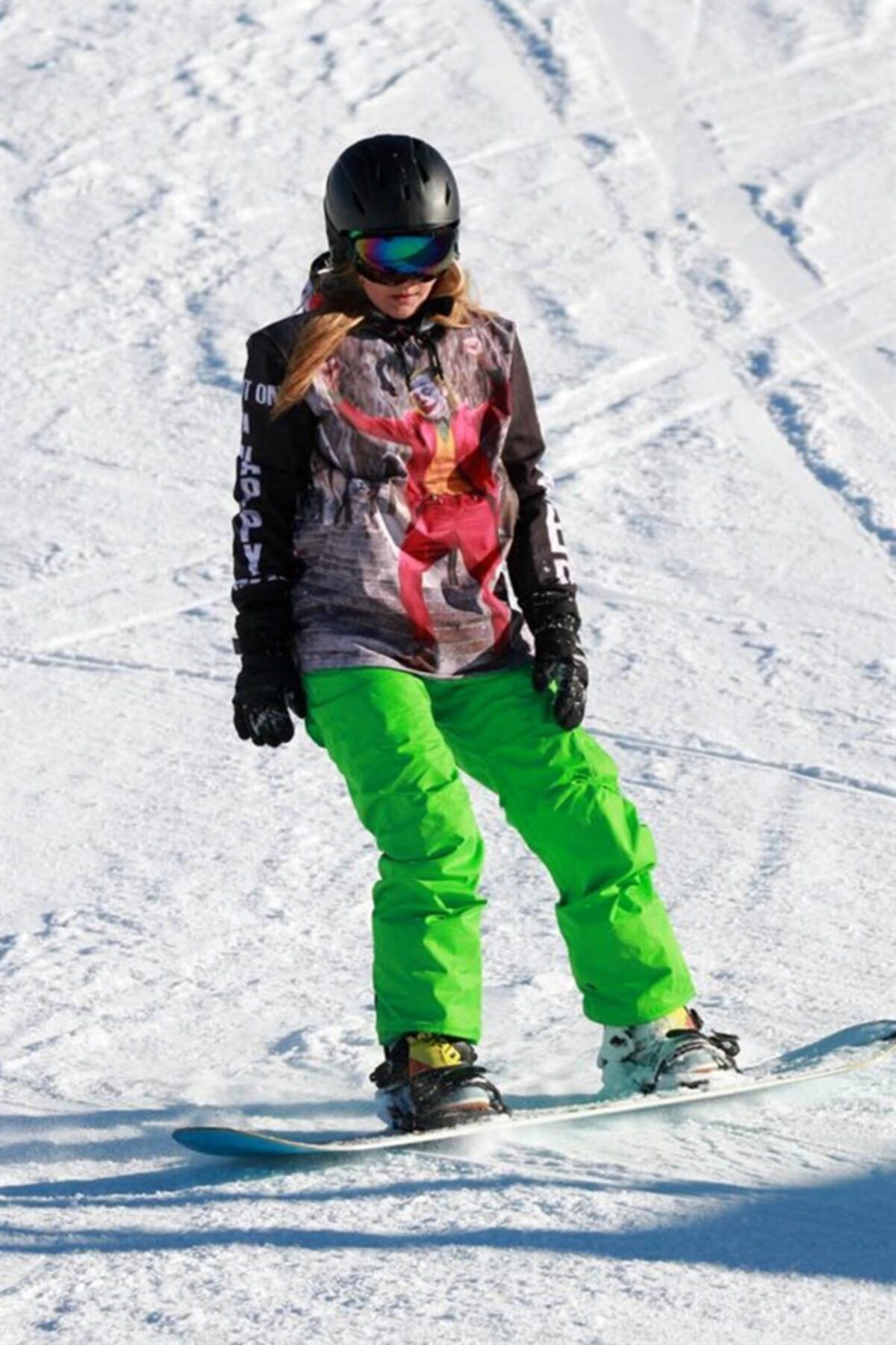 Tıklaalbeni Snoesea Joker Kadın Kayak Montu, Özel Tasarım Snowboard Montu