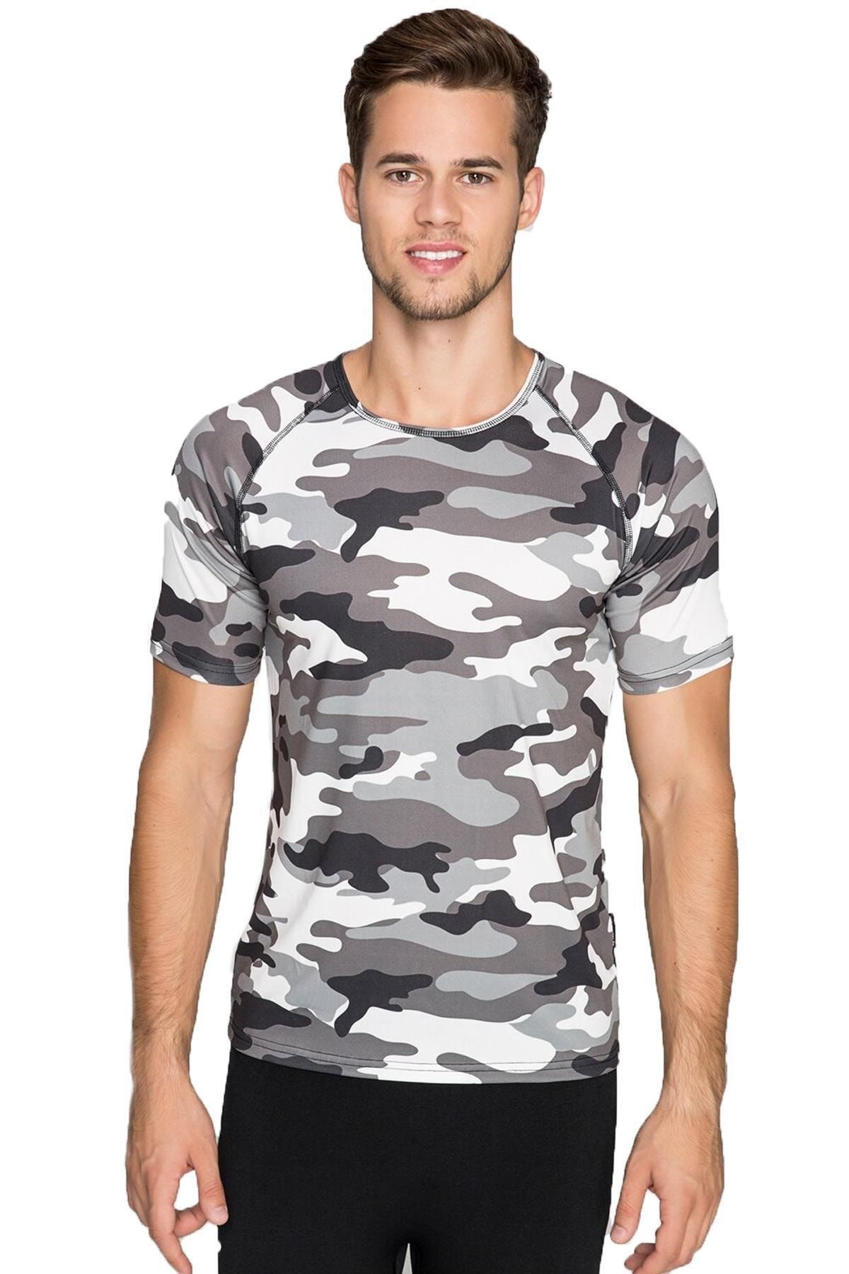Thermoform Erkek Termal T-shirt Gri (Hzt1805-gri)