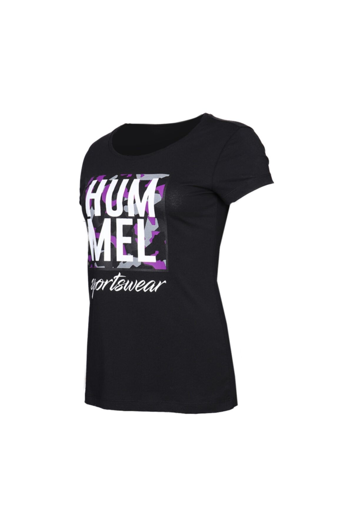 hummel HMLCINZIA T-SHIRT S/S Siyah Kadın T-Shirt 100581112