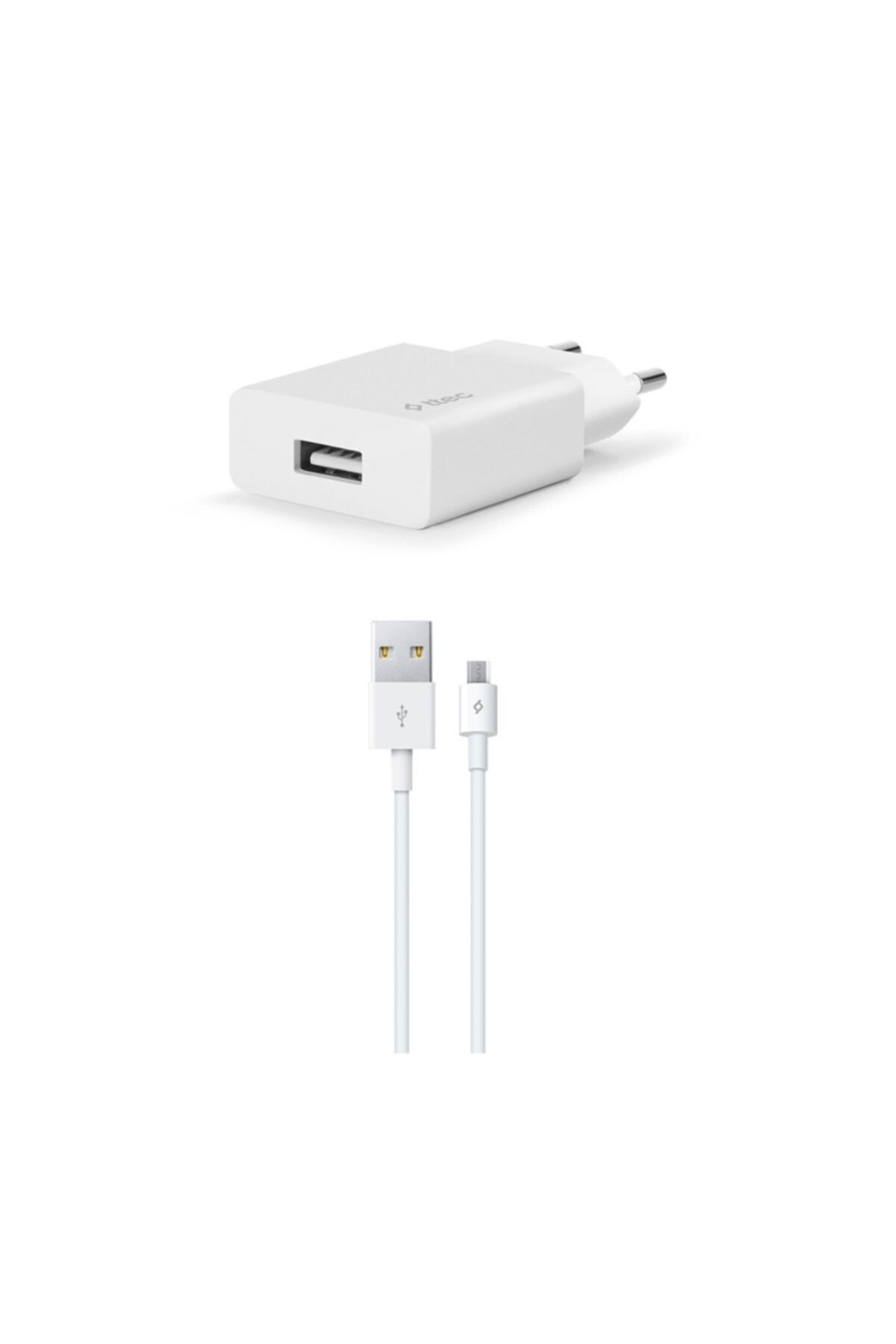 Ttec Smartcharger Seyahat Şarj Aleti 2.1a + Micro Usb Kablo- Beyaz