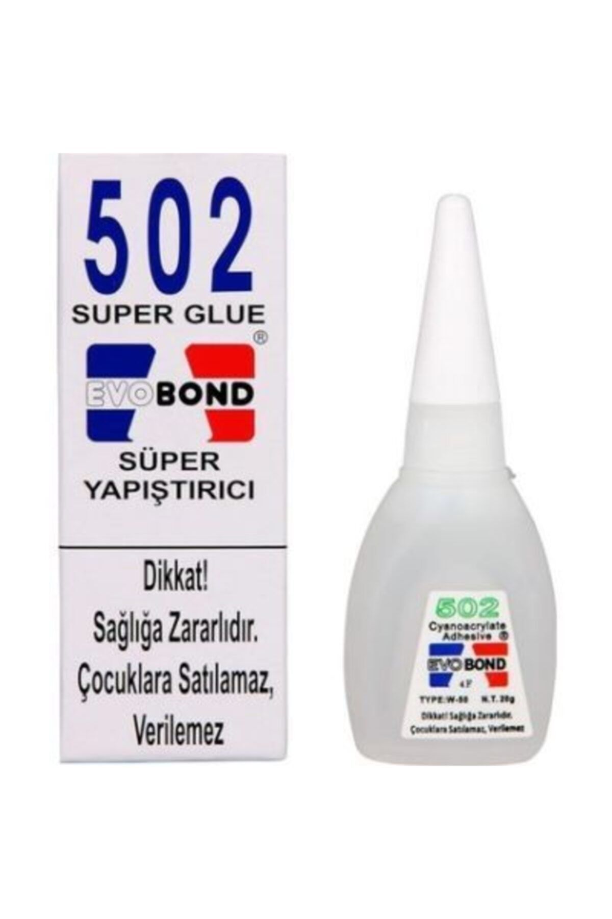 Genel Markalar Evobond 502 Glue Süper Yapıştırıcı 20 gr