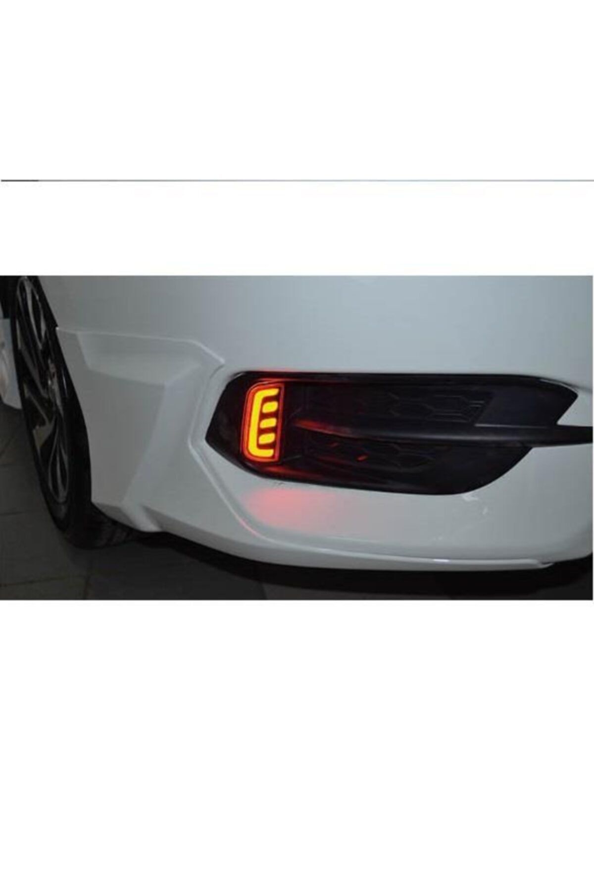 OLED GARAJ Honda Civic İçin Uyumlu Fc5 Arka Sis Reflektör Ledi Ledli
