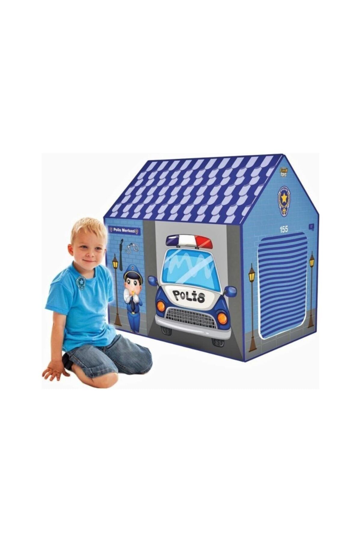 Furkan Toys Polis Merkezi Oyun Evi Çocuk Oyun Çadırı