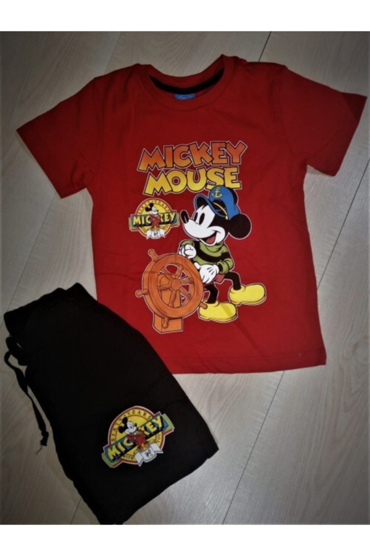 Mickey Mouse Erkek Çocuk Kırmızı Takım